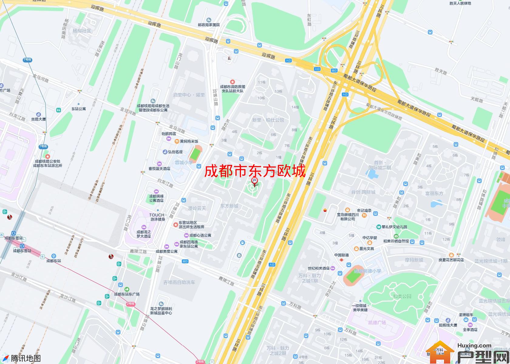 东方欧城小区 - 户型网