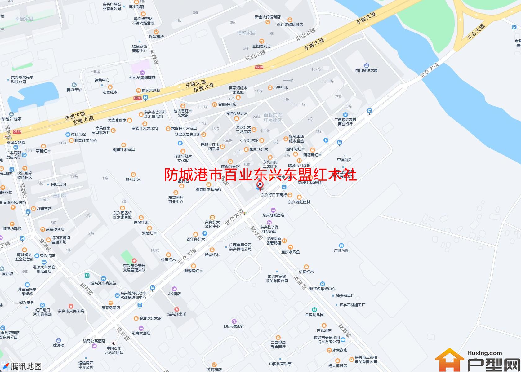 百业东兴东盟红木社区(北仑大道533号)小区 - 户型网