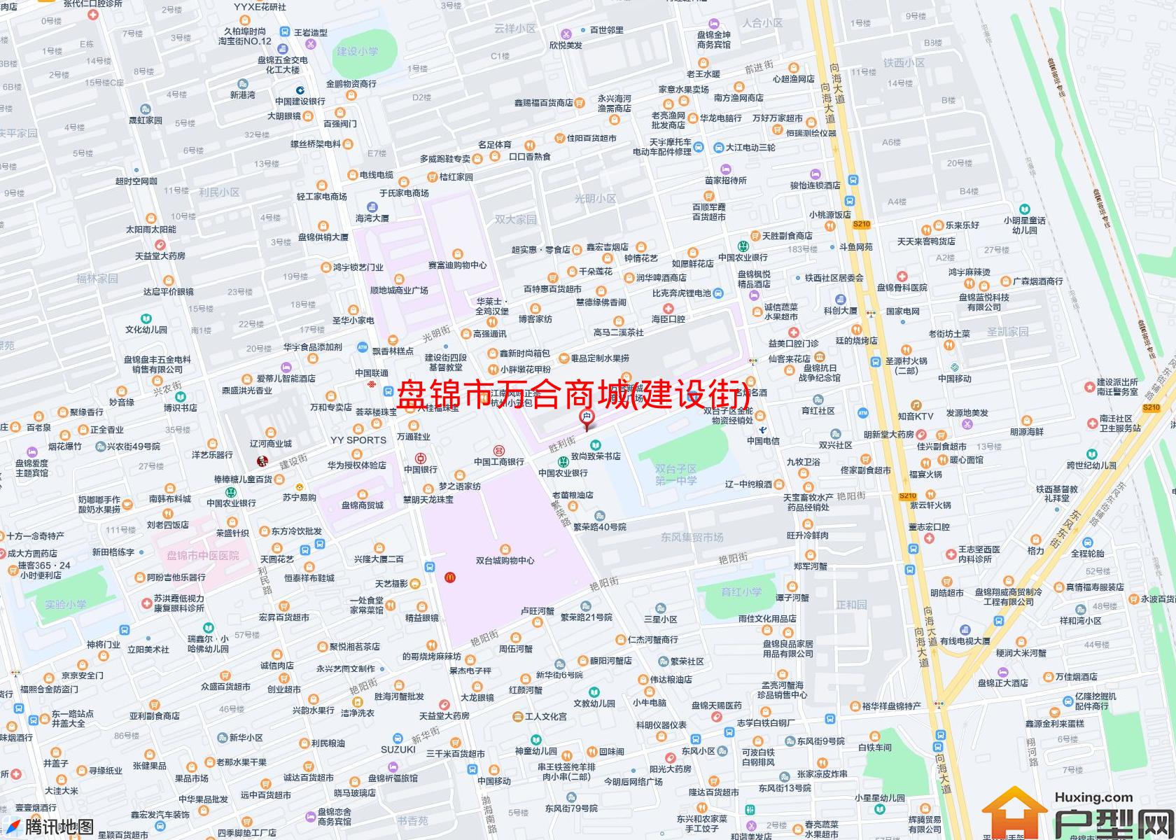 万合商城(建设街)小区 - 户型网
