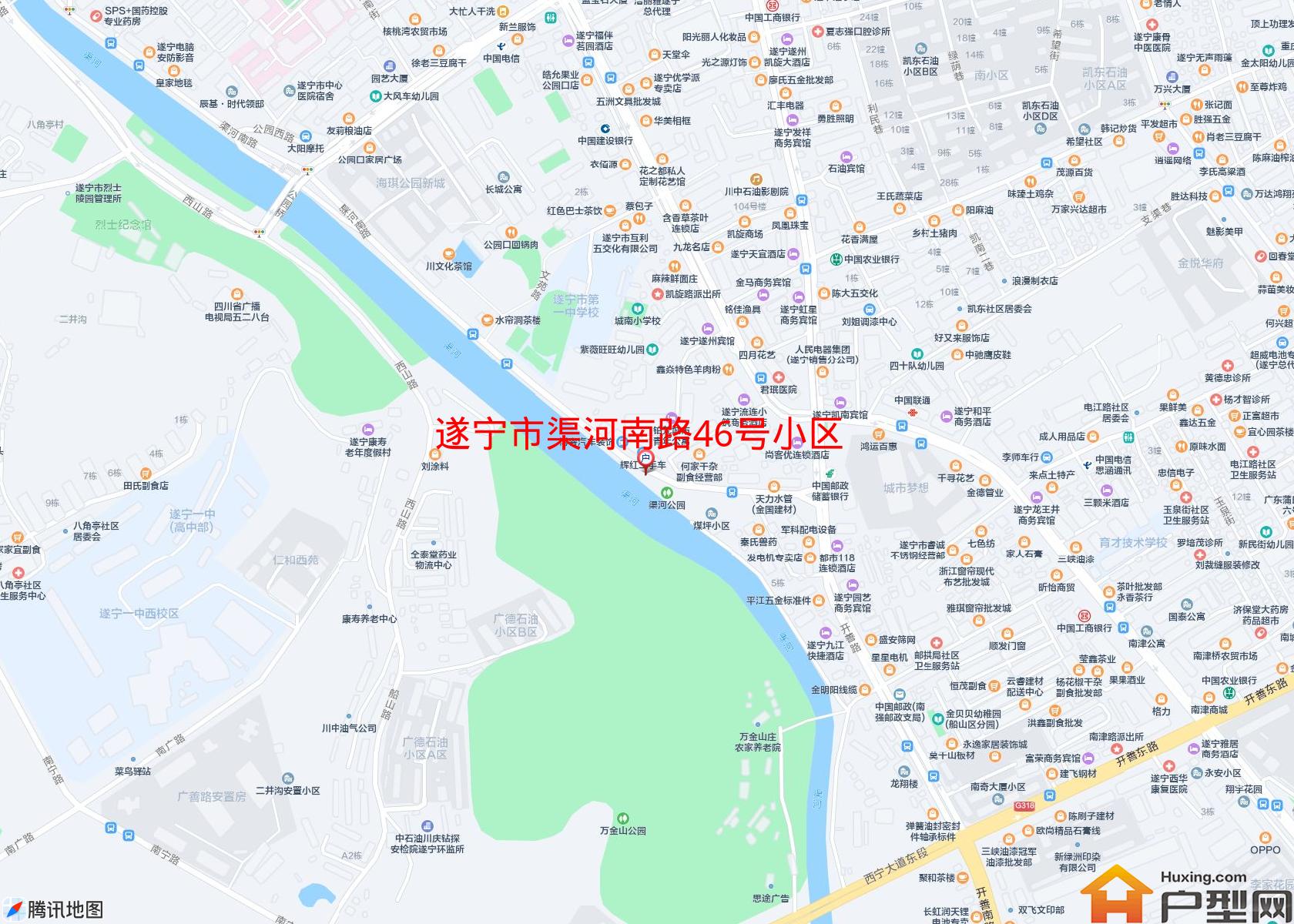 渠河南路46号小区小区 - 户型网