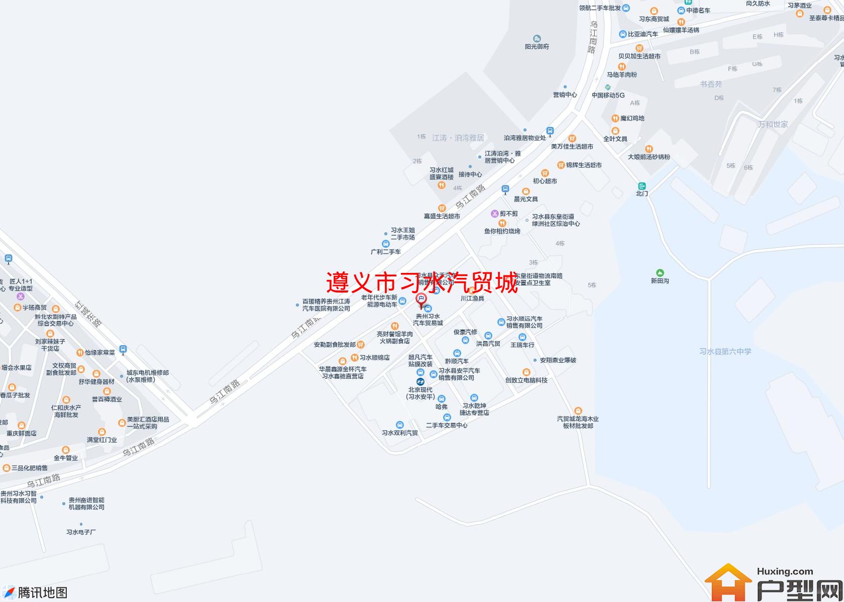 习水汽贸城小区 - 户型网
