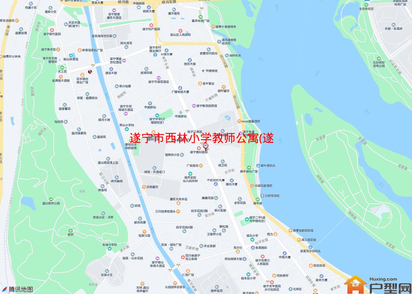 西林小学教师公寓(遂州中路498号)小区 - 户型网