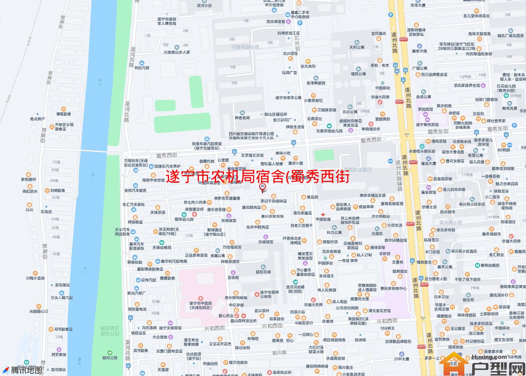 农机局宿舍(蜀秀西街94号)小区 - 户型网