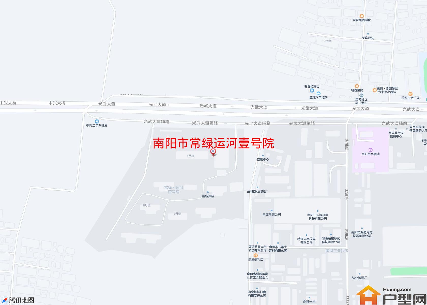 常绿运河壹号院小区 - 户型网