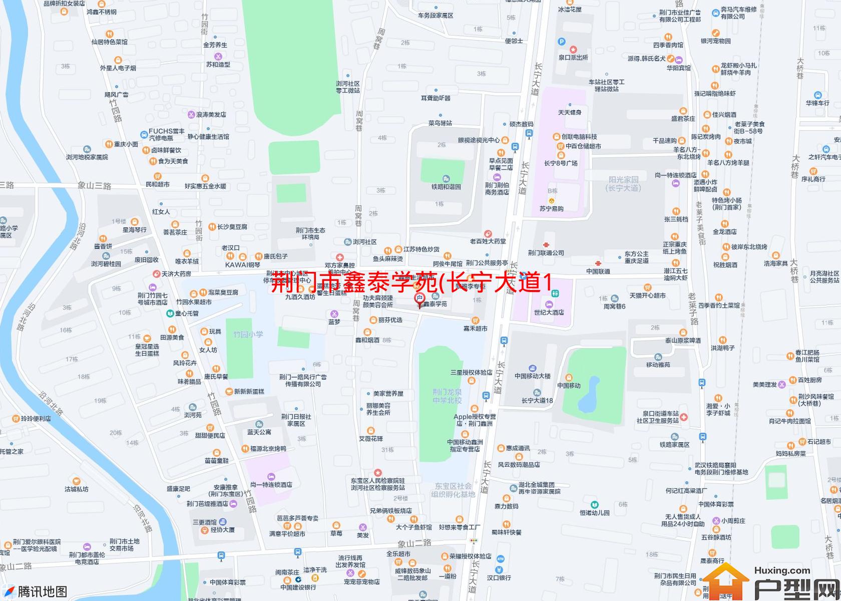 鑫泰学苑(长宁大道11号)小区 - 户型网