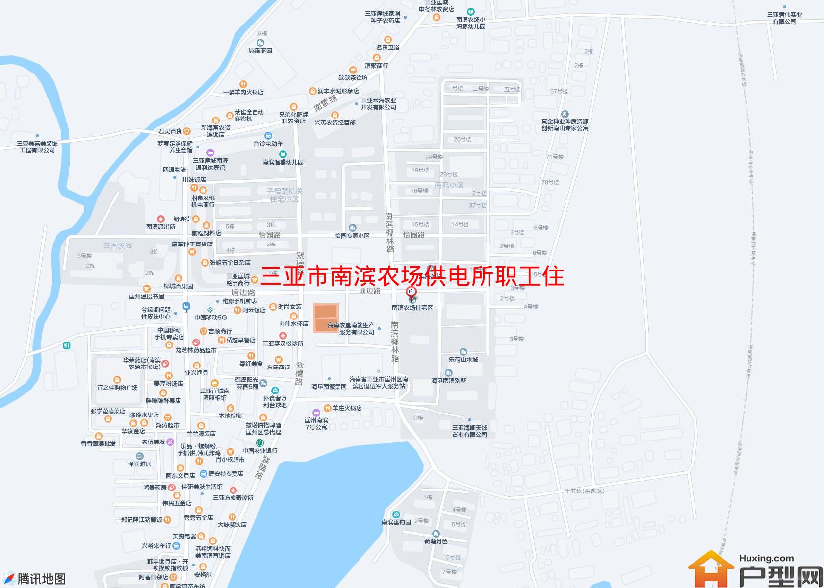 南滨农场供电所职工住宅小区小区 - 户型网
