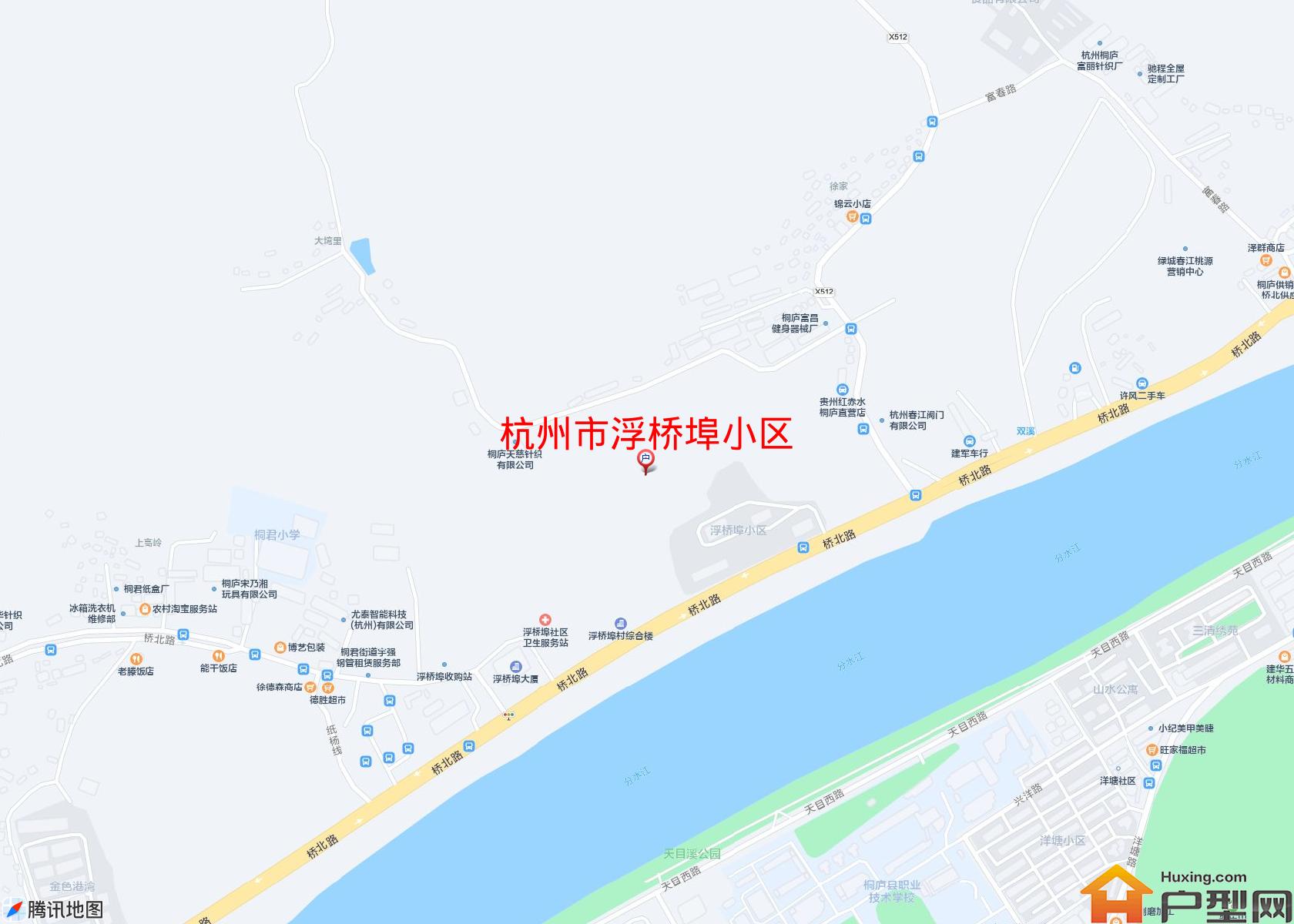 浮桥埠小区小区 - 户型网
