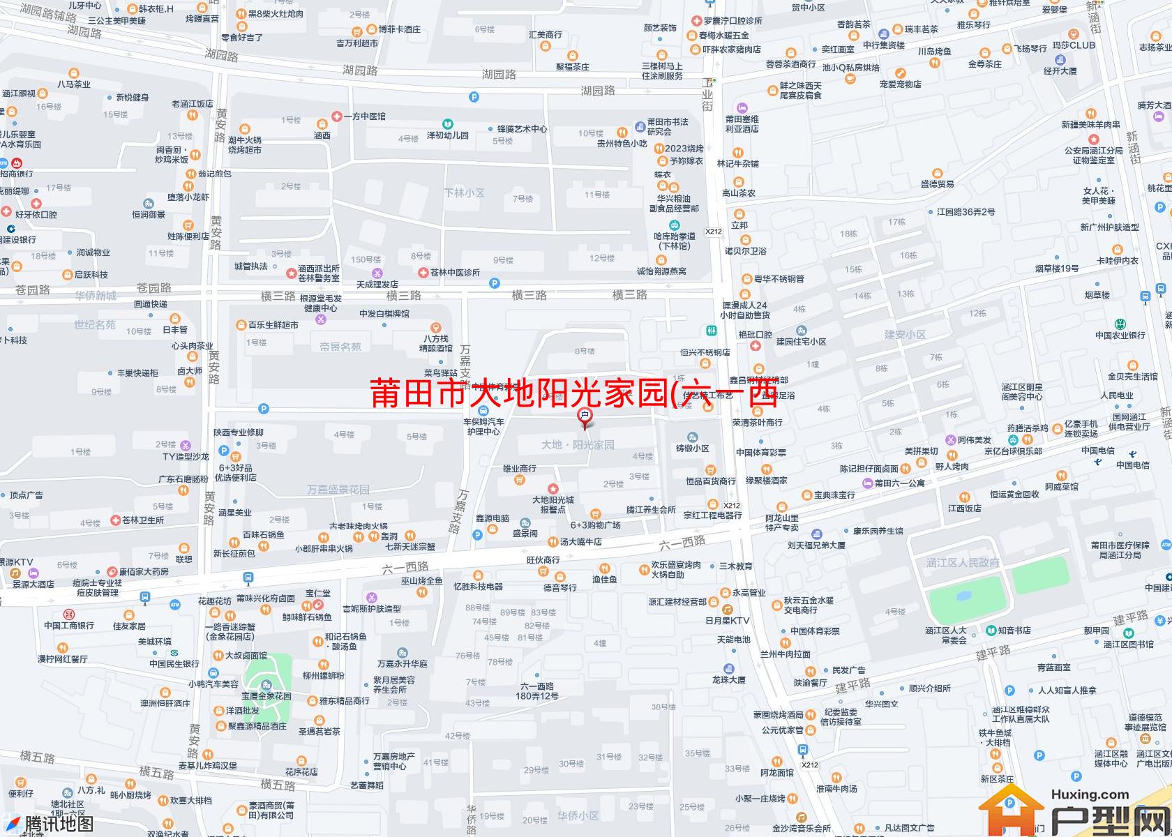 大地阳光家园(六一西路131)小区 - 户型网