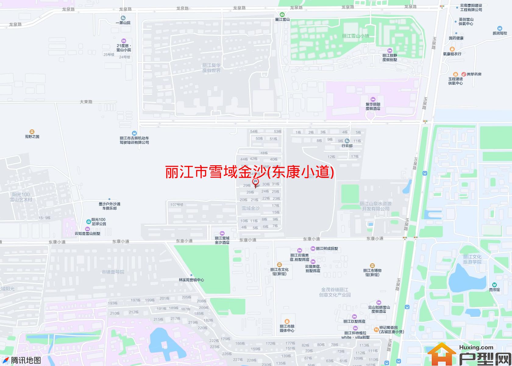 雪域金沙(东康小道)小区 - 户型网