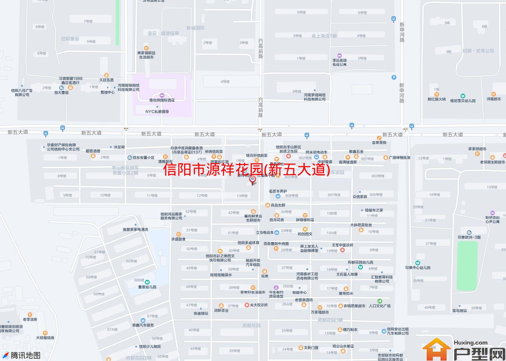 源祥花园(新五大道)小区 - 户型网
