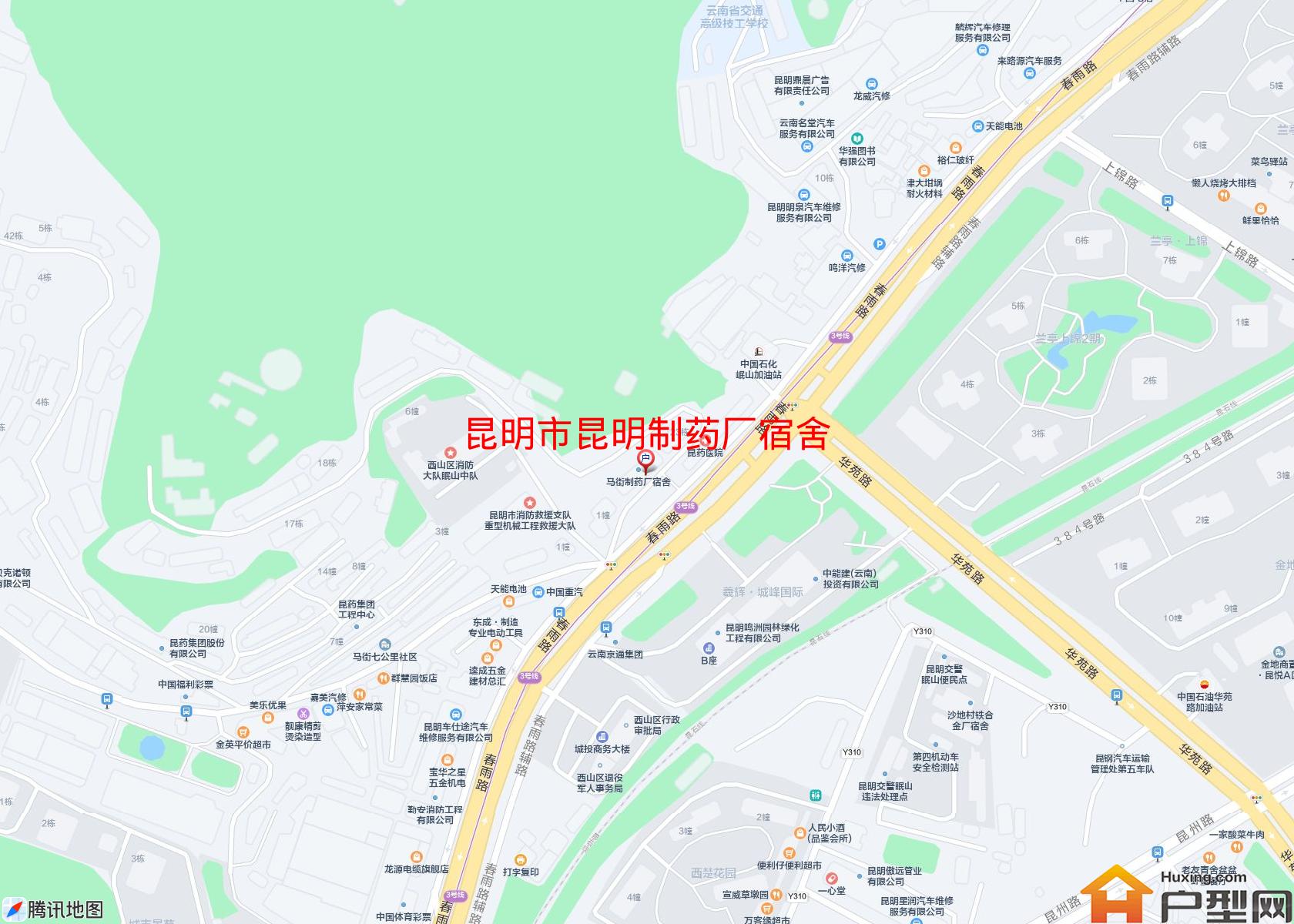 昆明制药厂宿舍小区 - 户型网