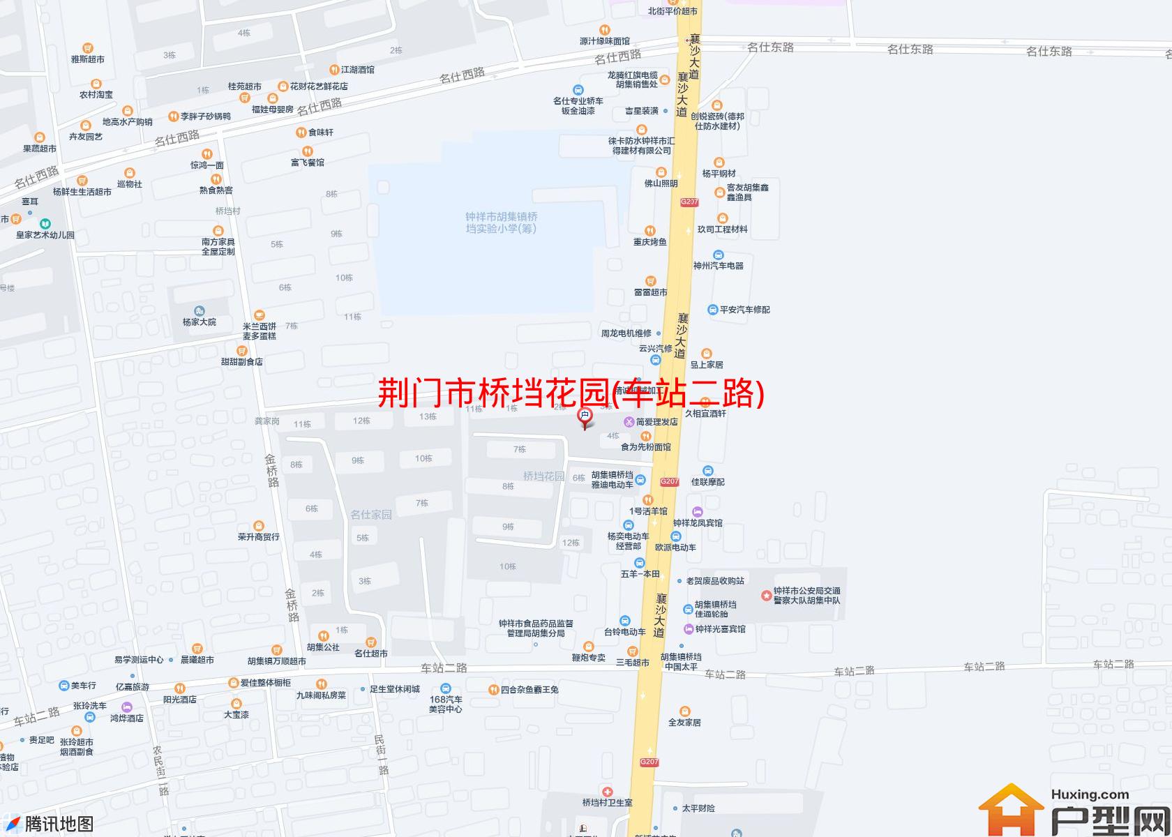 桥垱花园(车站二路)小区 - 户型网