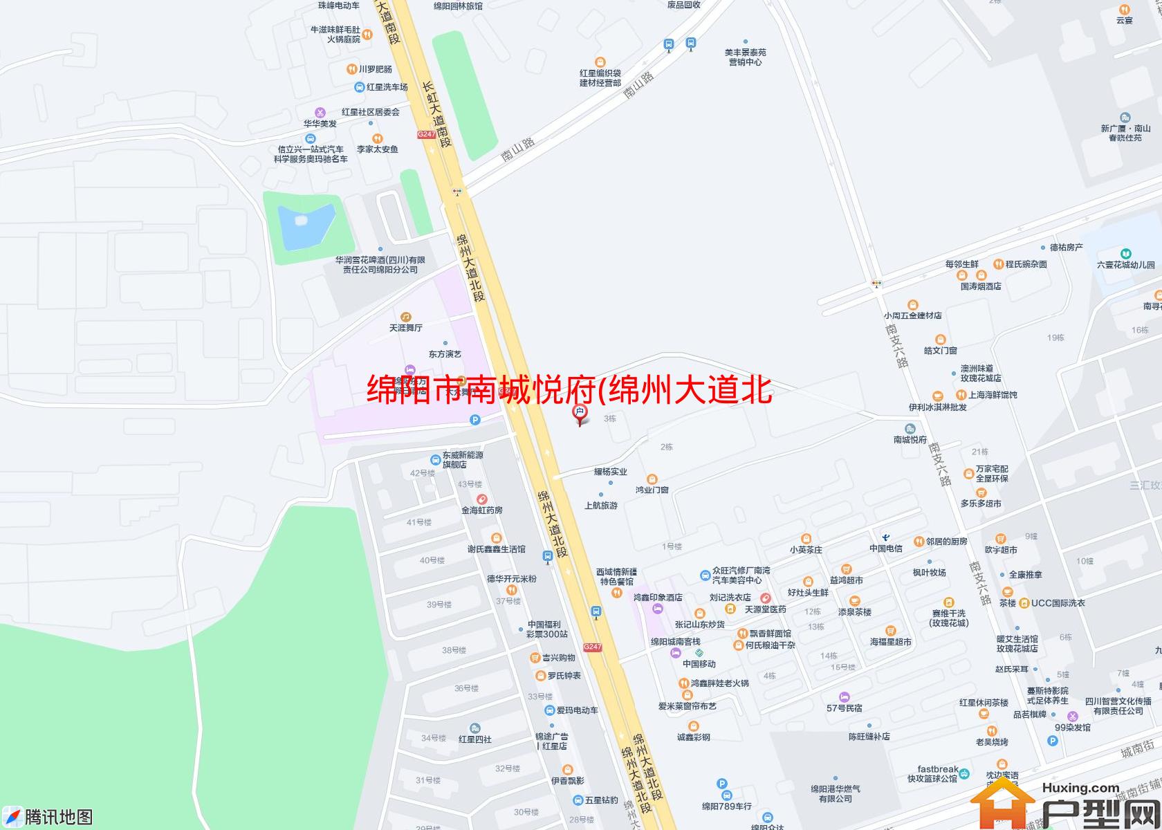南城悦府(绵州大道北段86号)小区 - 户型网