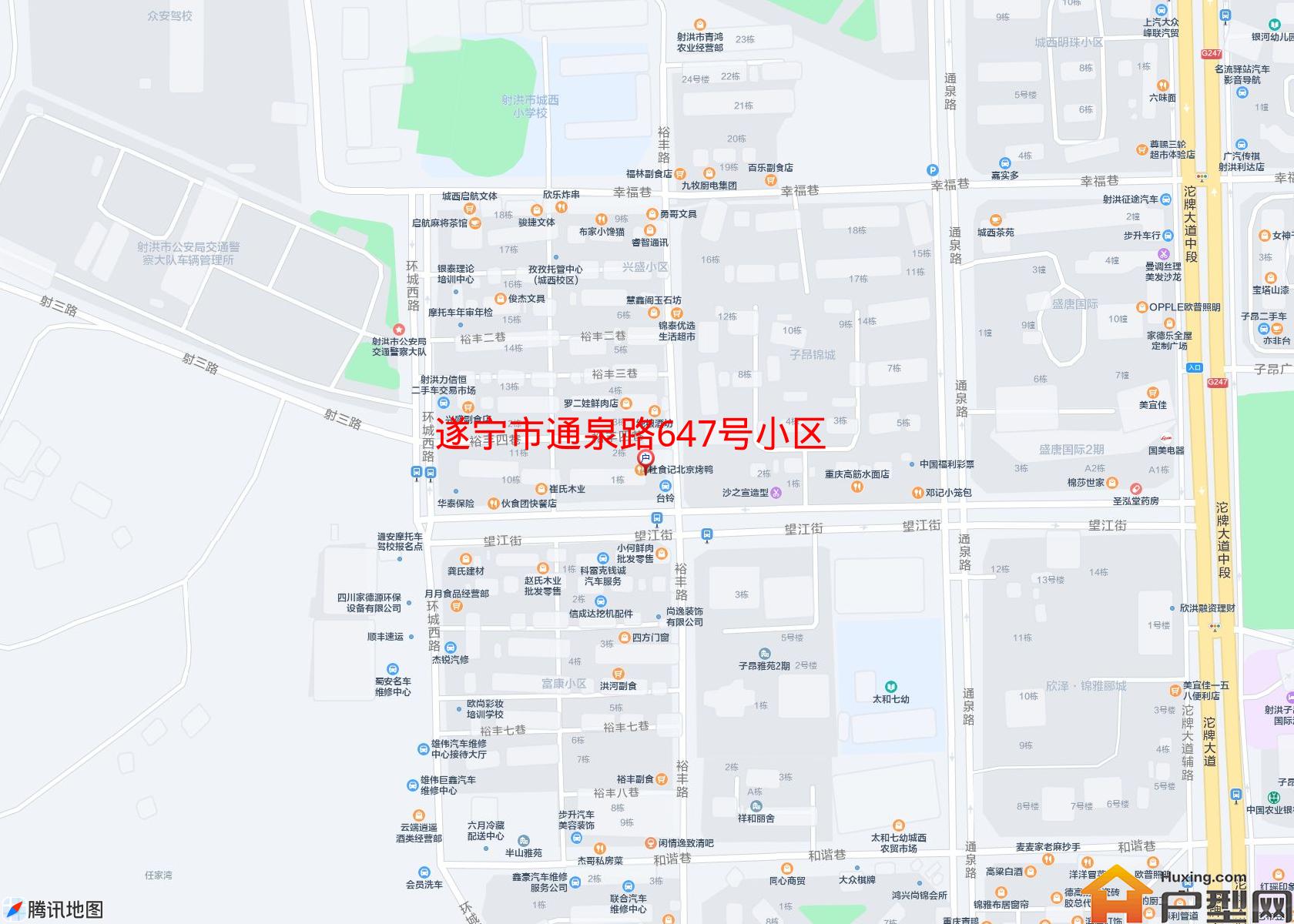 通泉路647号小区小区 - 户型网