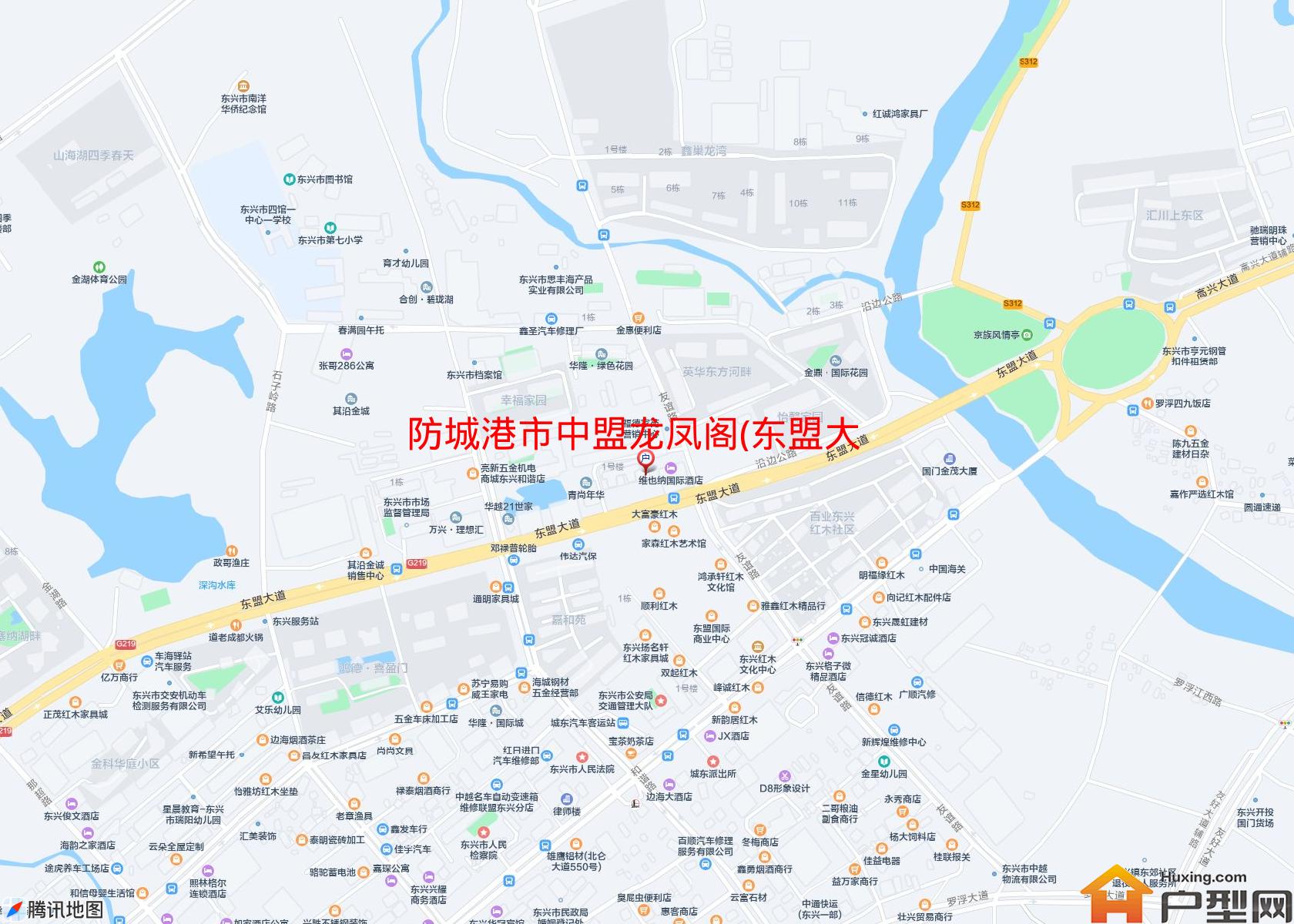 中盟龙凤阁(东盟大道1789号)小区 - 户型网