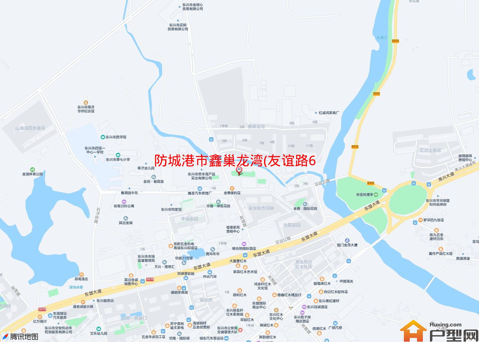 鑫巢龙湾(友谊路600号)小区 - 户型网
