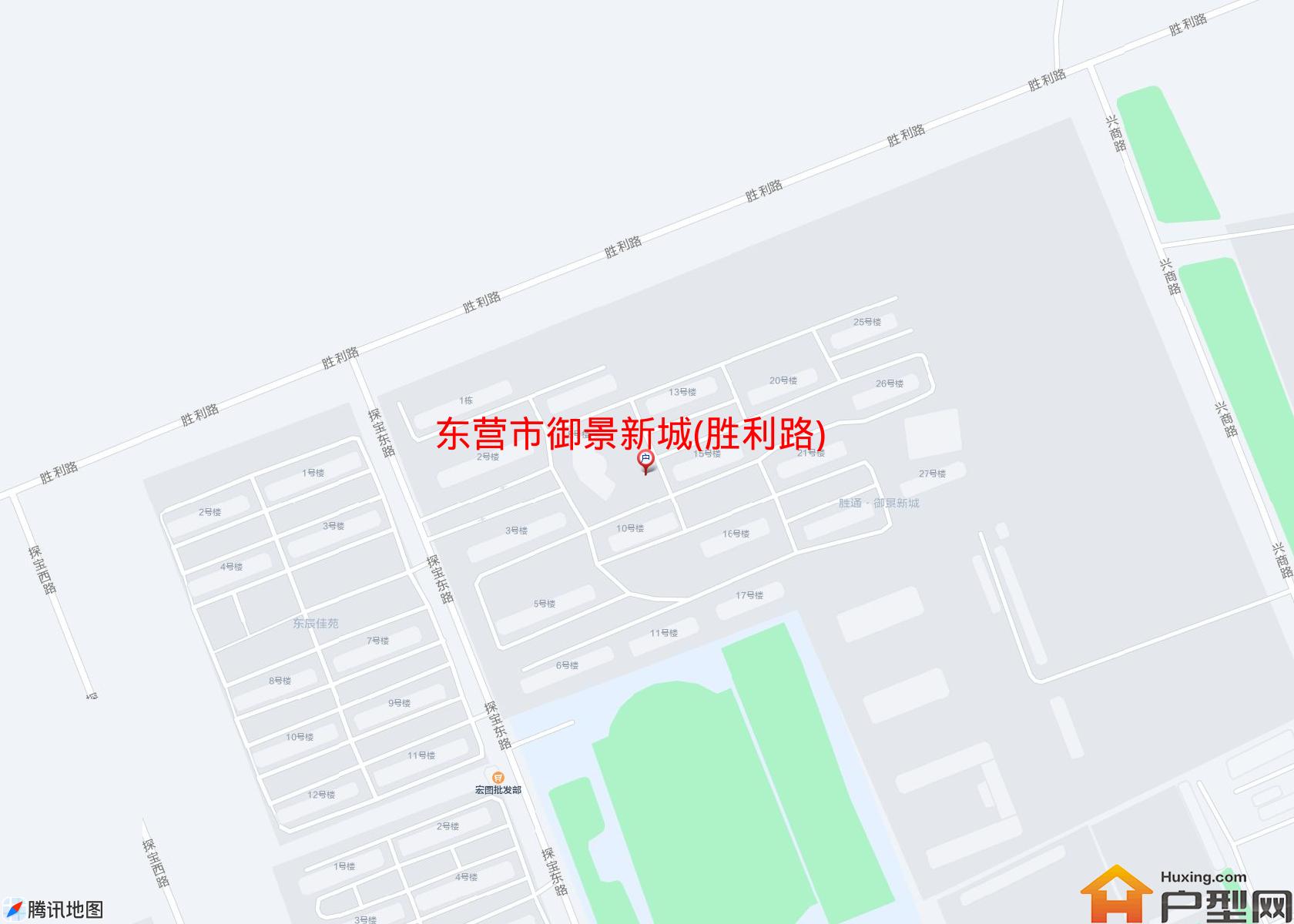 御景新城(胜利路)小区 - 户型网