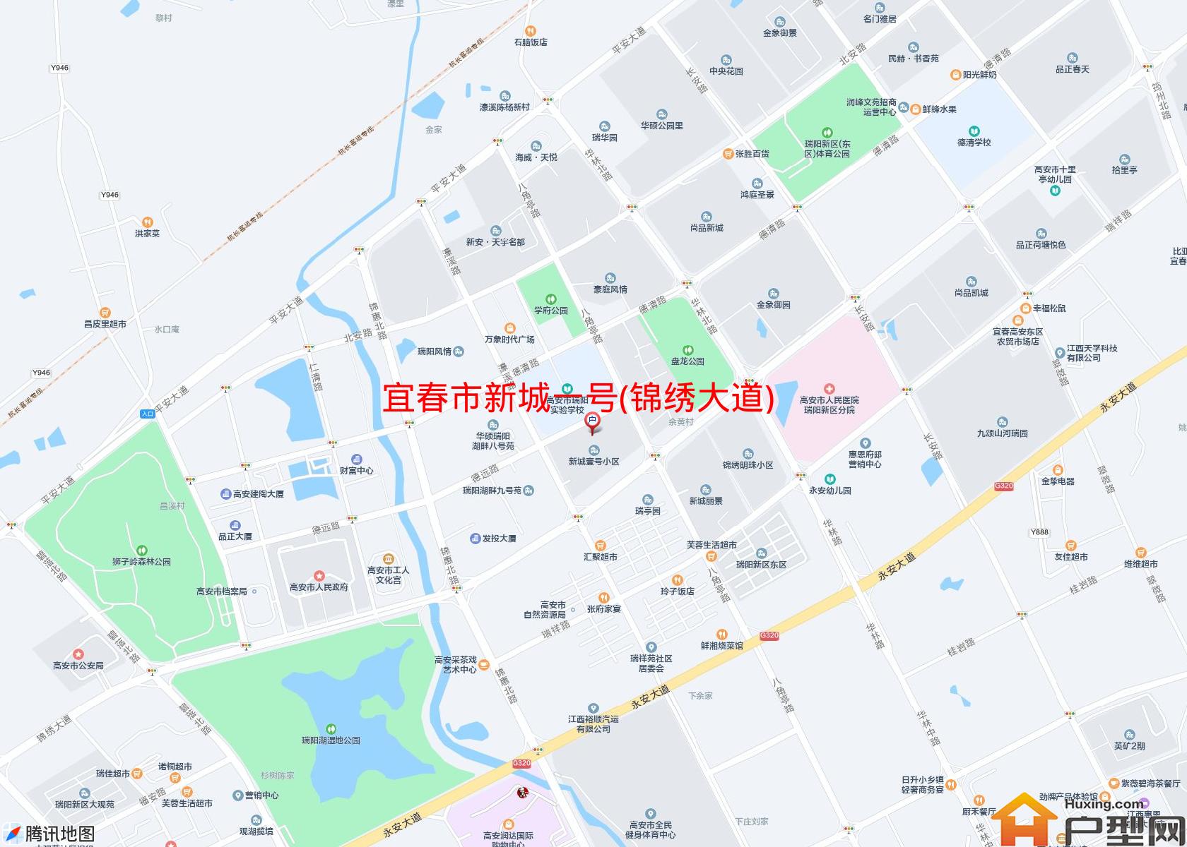 新城一号(锦绣大道)小区 - 户型网