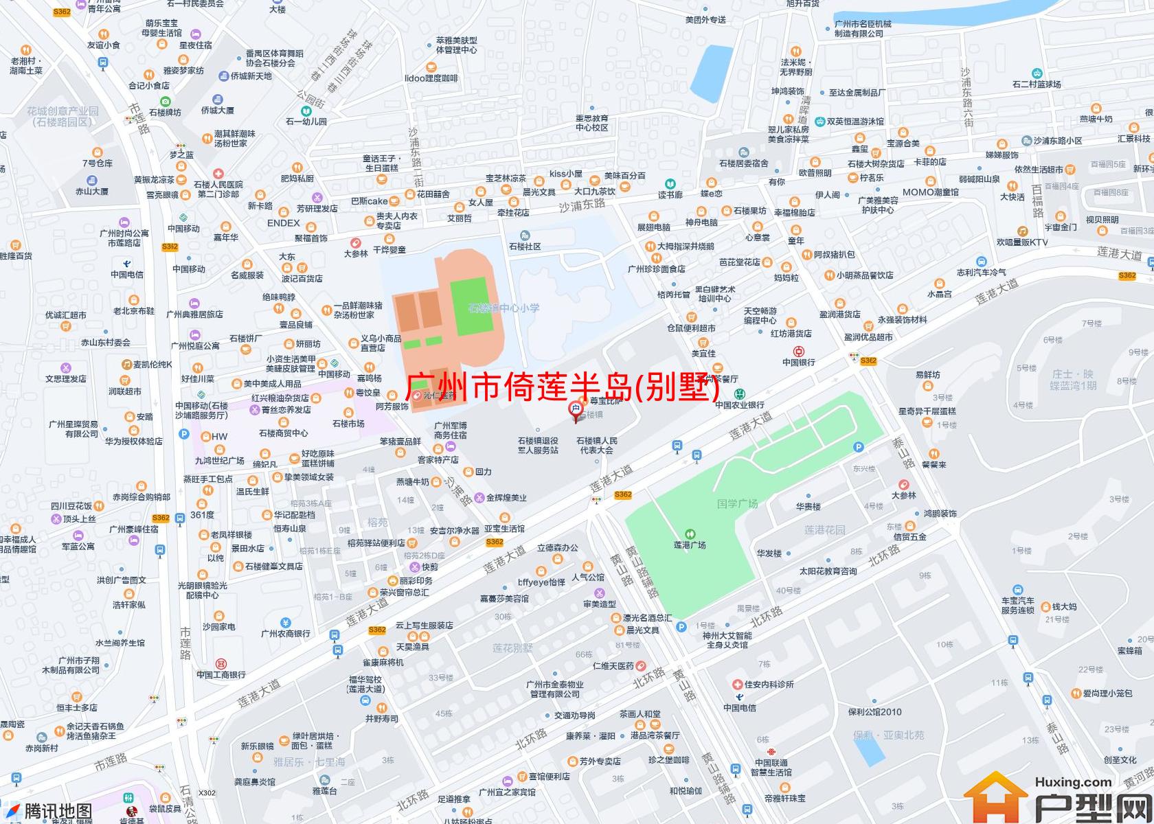 倚莲半岛(别墅)小区 - 户型网
