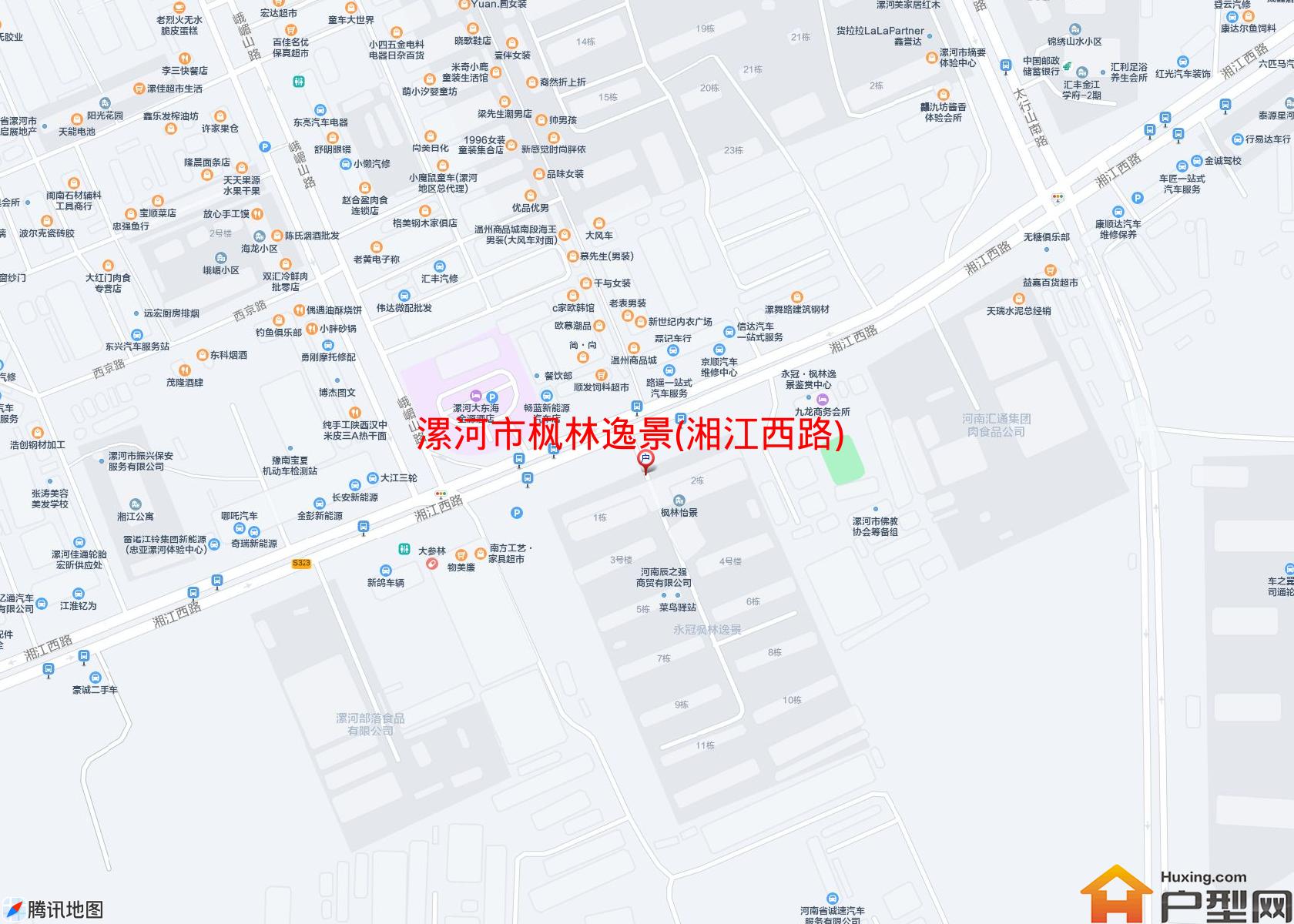 枫林逸景(湘江西路)小区 - 户型网