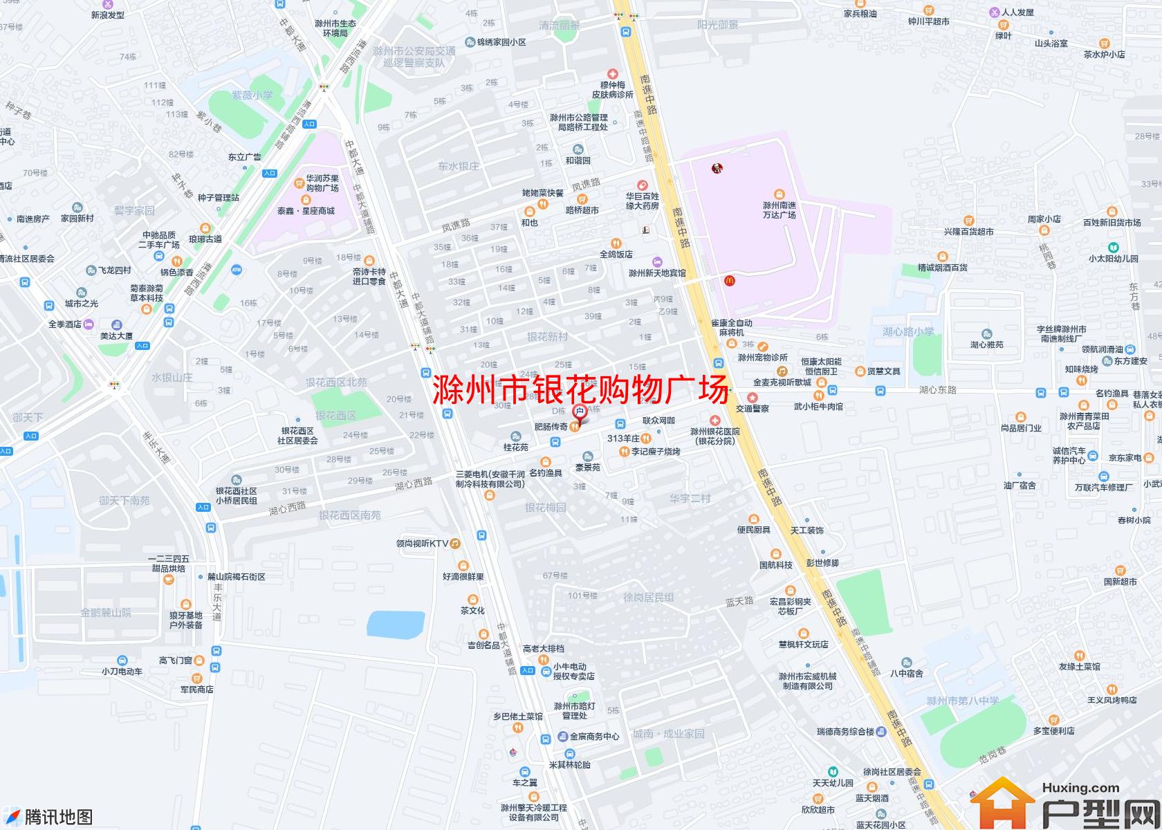 银花购物广场小区 - 户型网