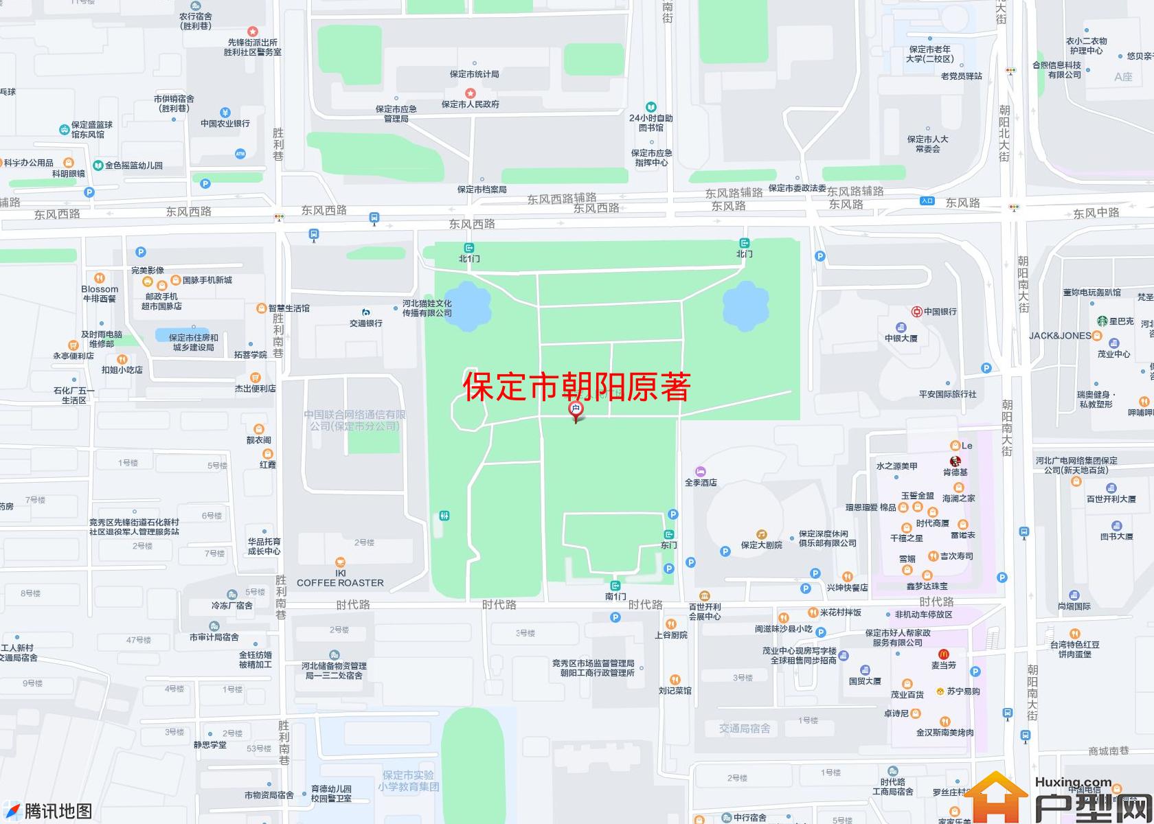朝阳原著小区 - 户型网