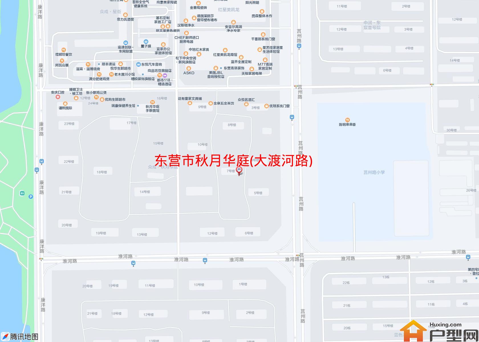 秋月华庭(大渡河路)小区 - 户型网