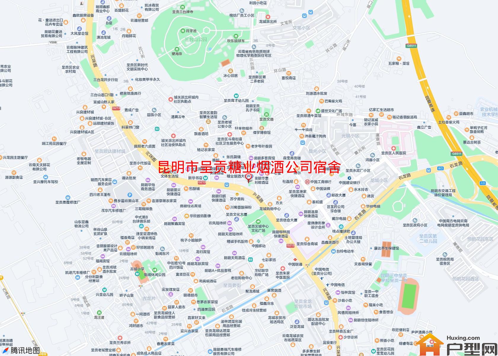 呈贡糖业烟酒公司宿舍小区 - 户型网