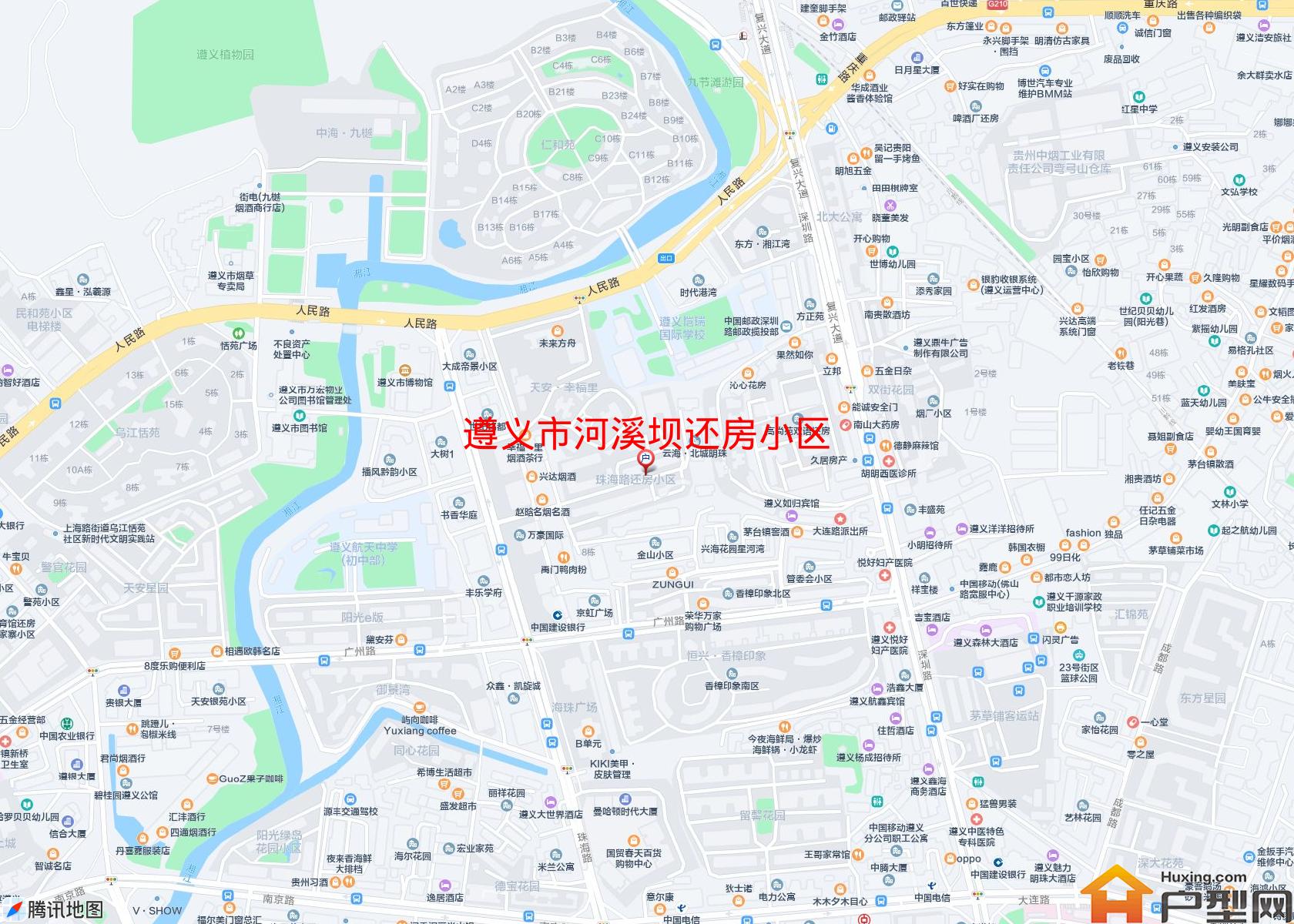 河溪坝还房小区小区 - 户型网