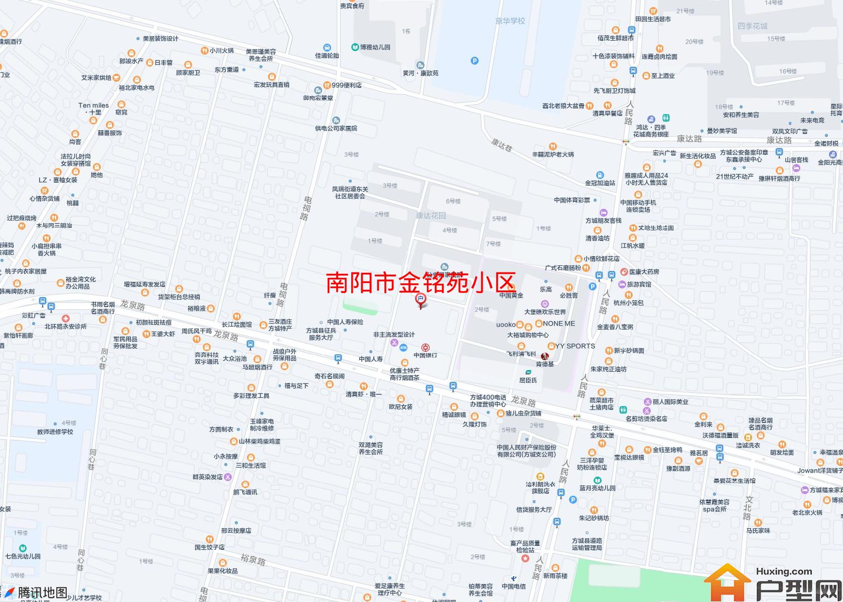 金铭苑小区小区 - 户型网