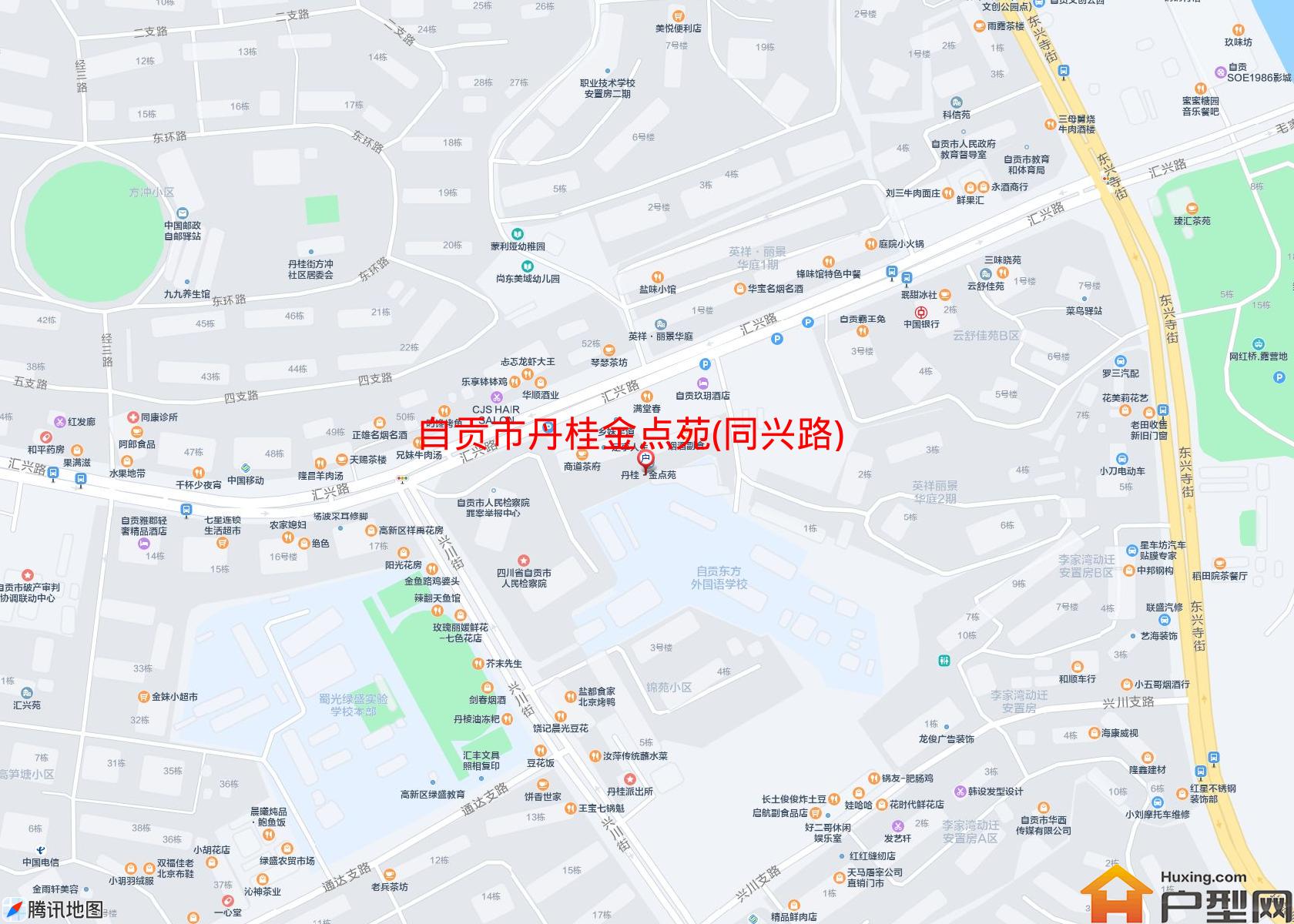 丹桂金点苑(同兴路)小区 - 户型网
