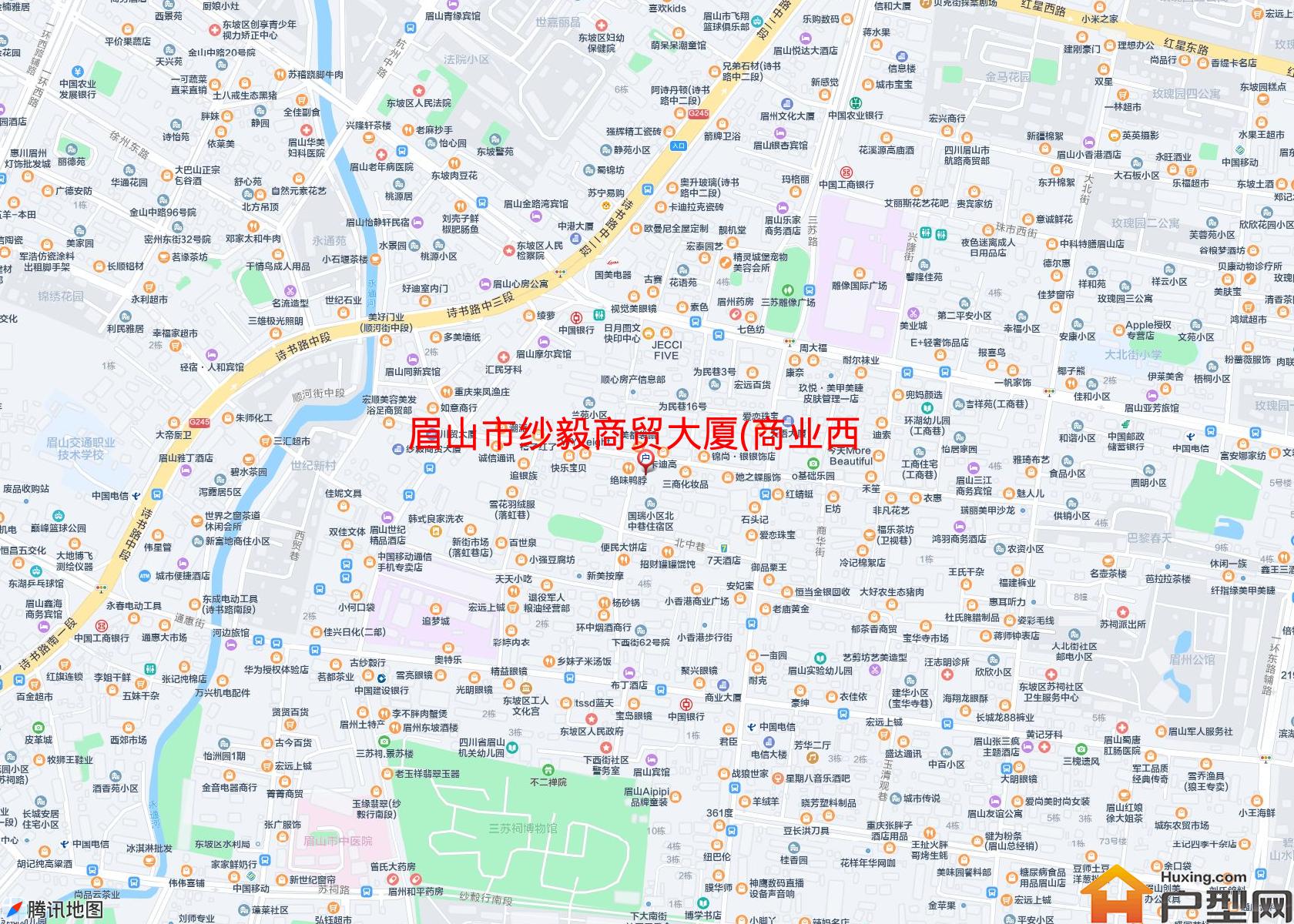 纱毅商贸大厦(商业西街)小区 - 户型网