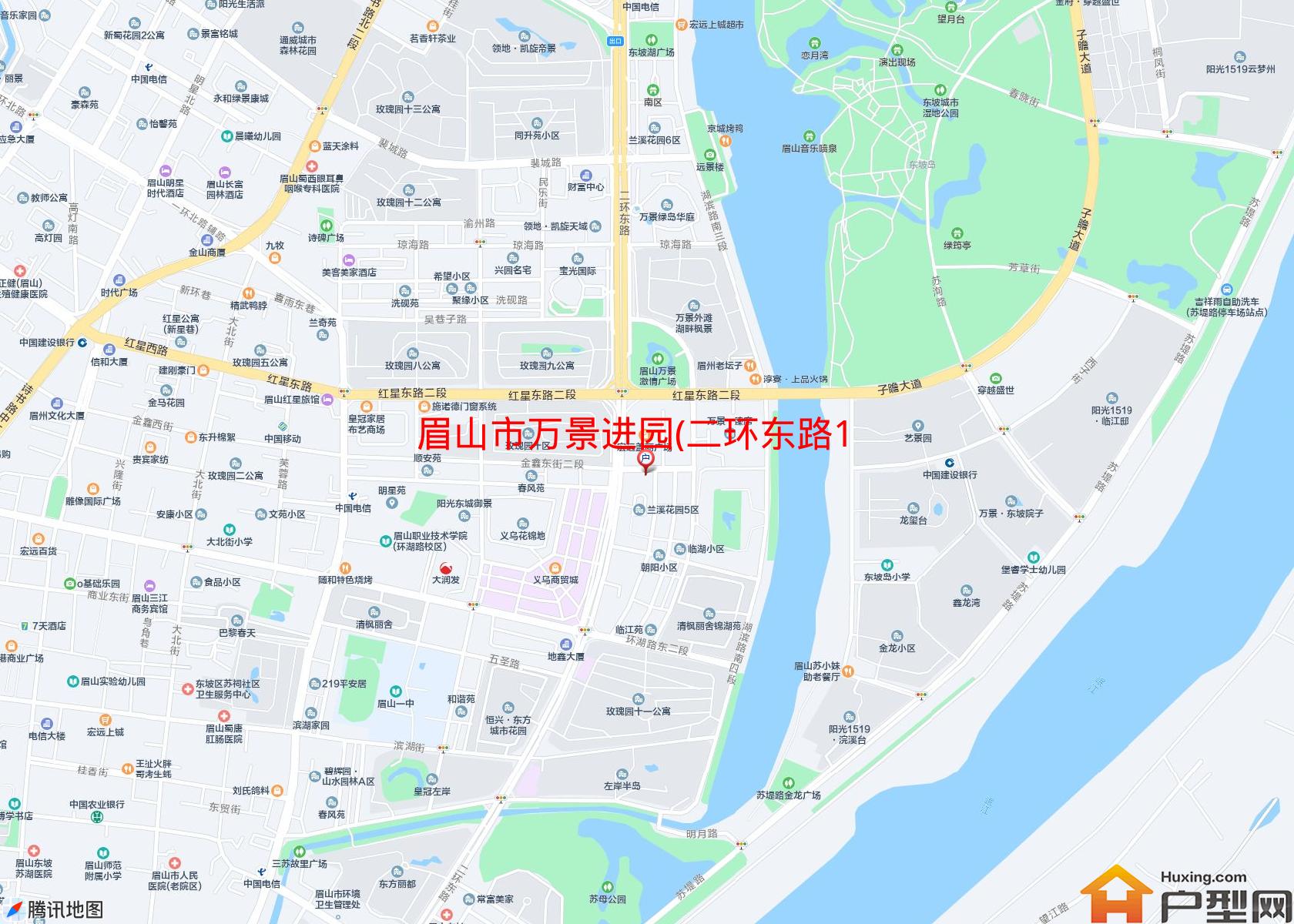 万景进园(二环东路13)小区 - 户型网