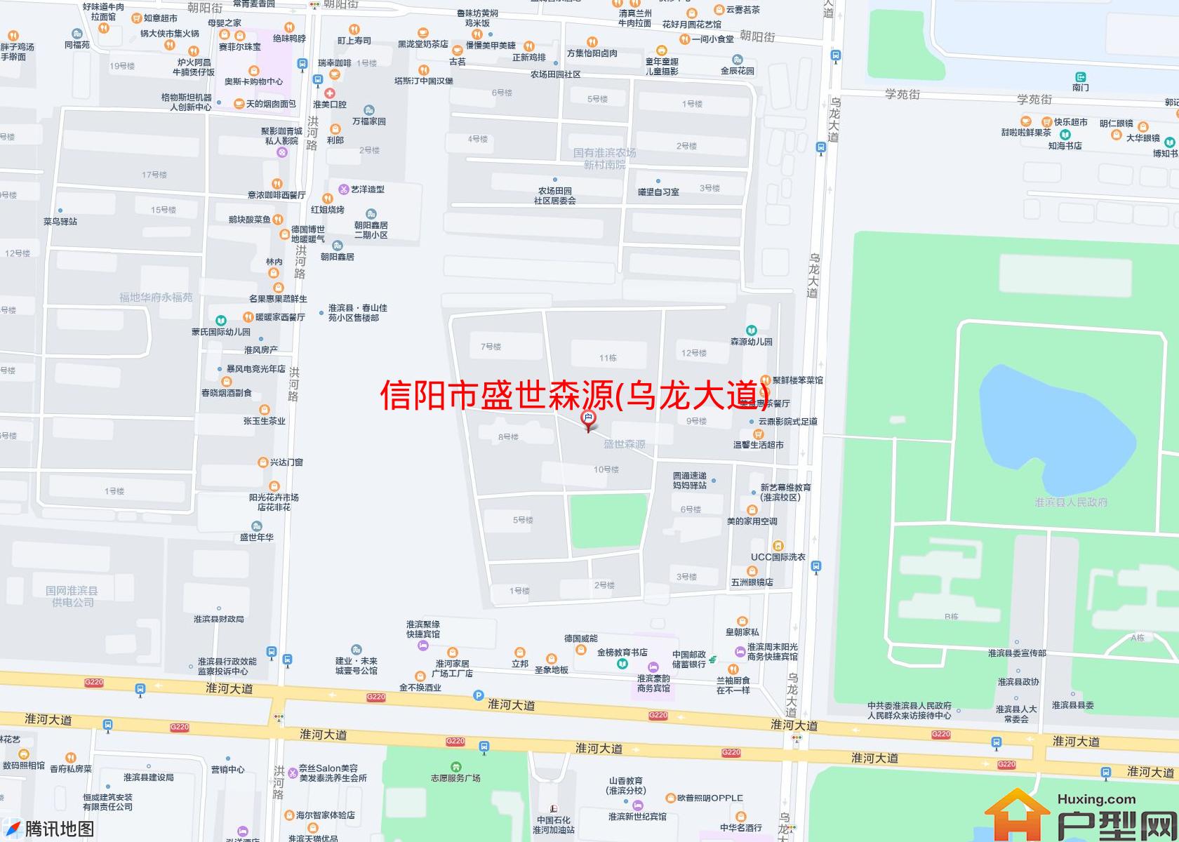 盛世森源(乌龙大道)小区 - 户型网
