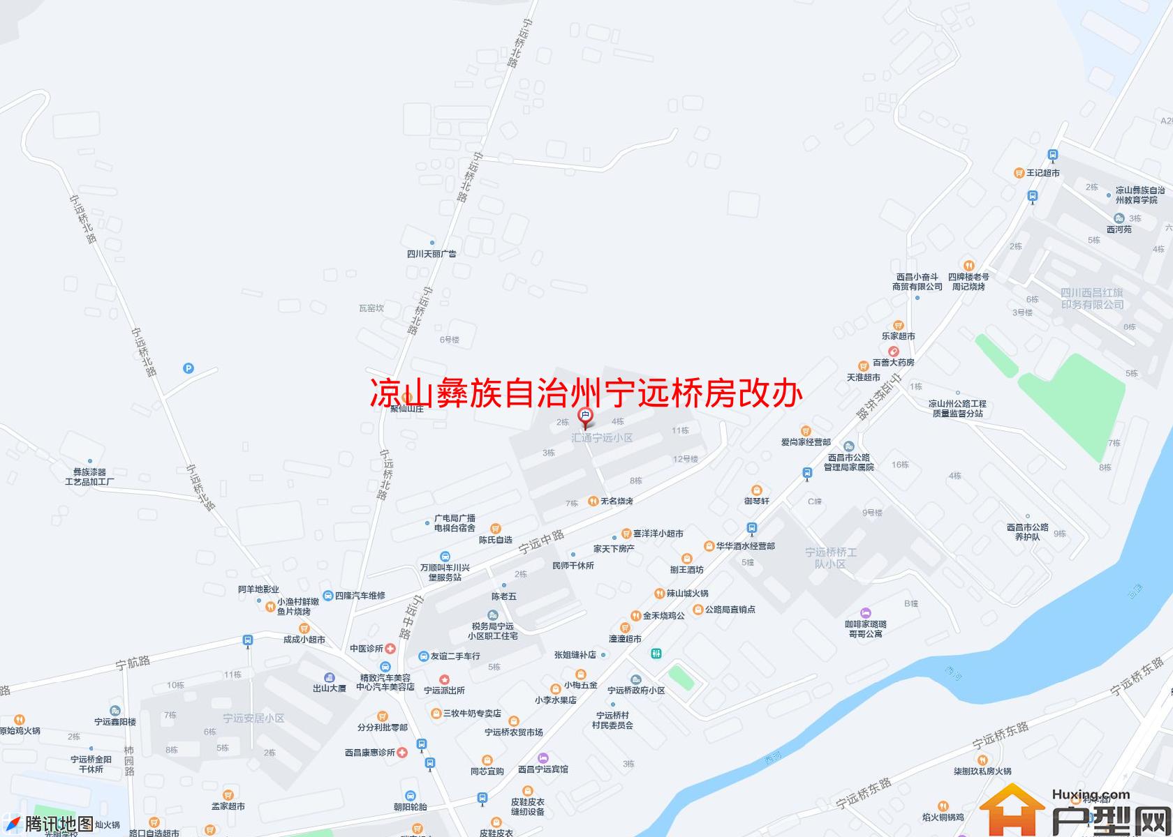 宁远桥房改办家属区(宁远桥街36号)小区 - 户型网