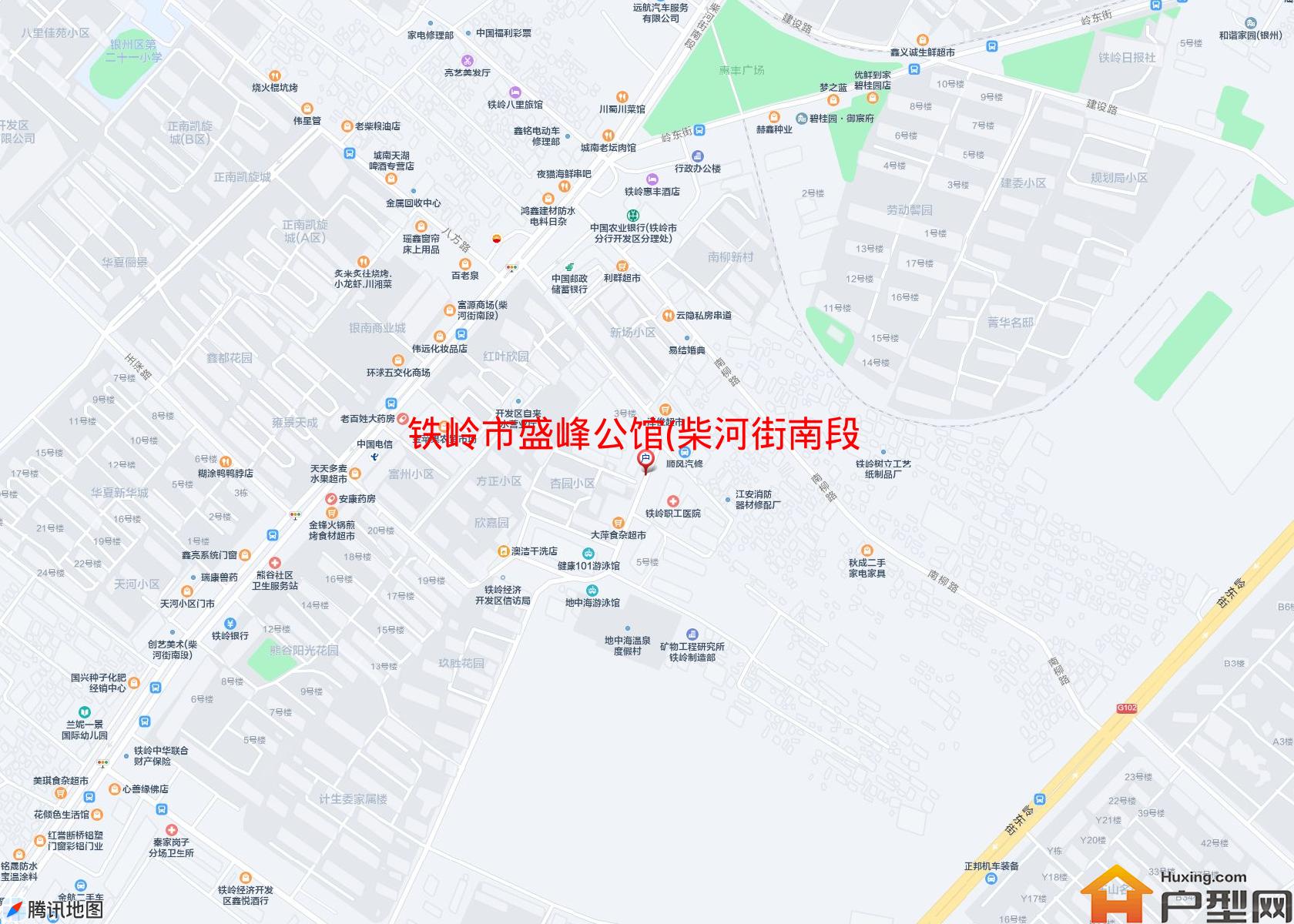 盛峰公馆(柴河街南段)小区 - 户型网