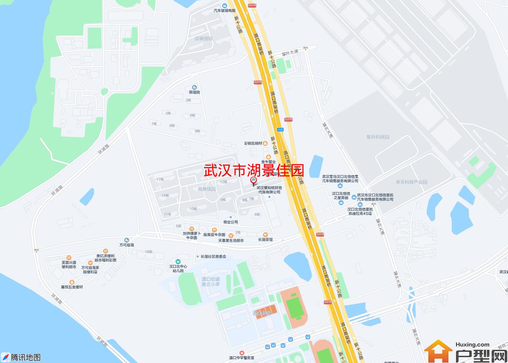 湖景佳园小区 - 户型网