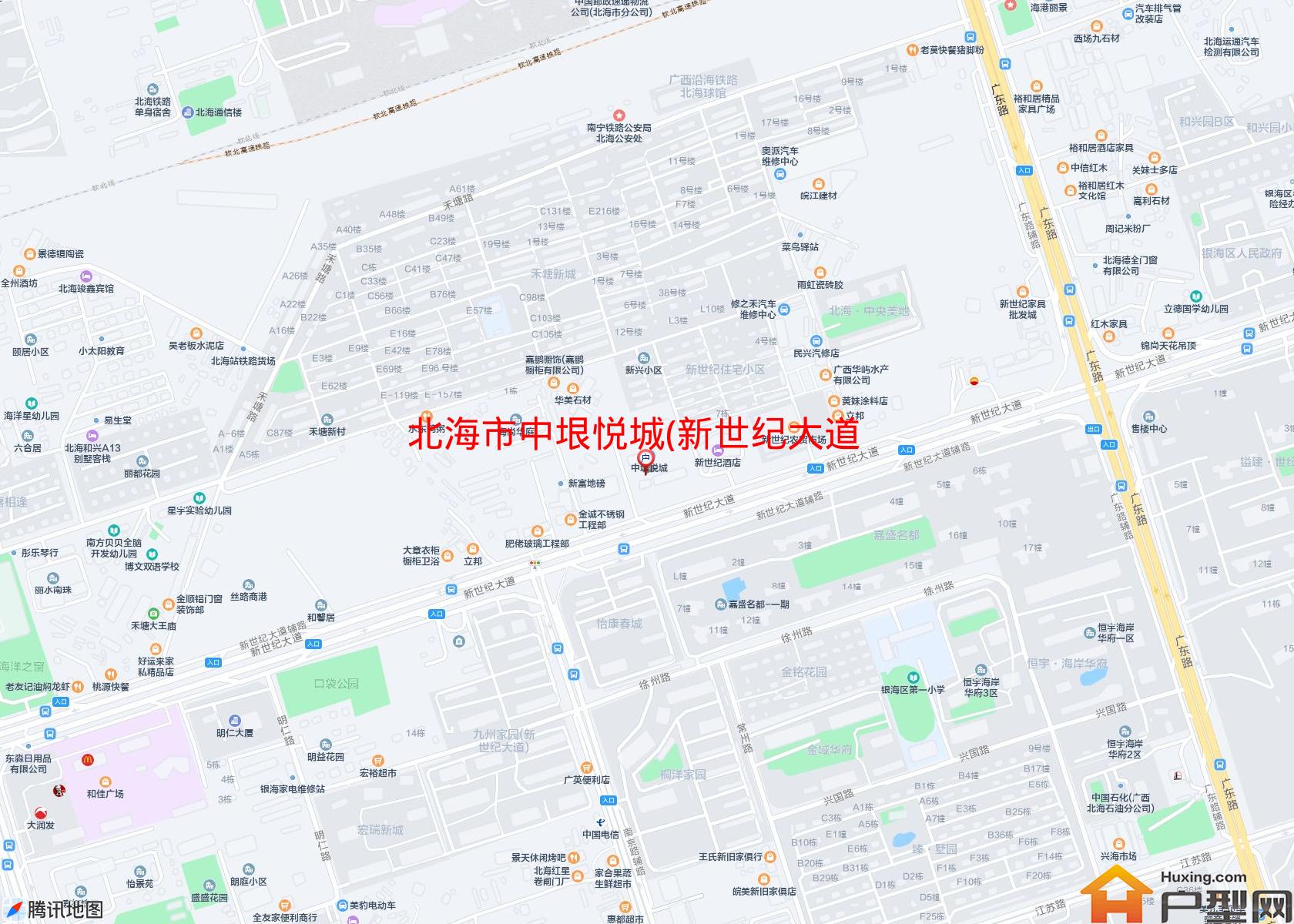 中垠悦城(新世纪大道64号)小区 - 户型网
