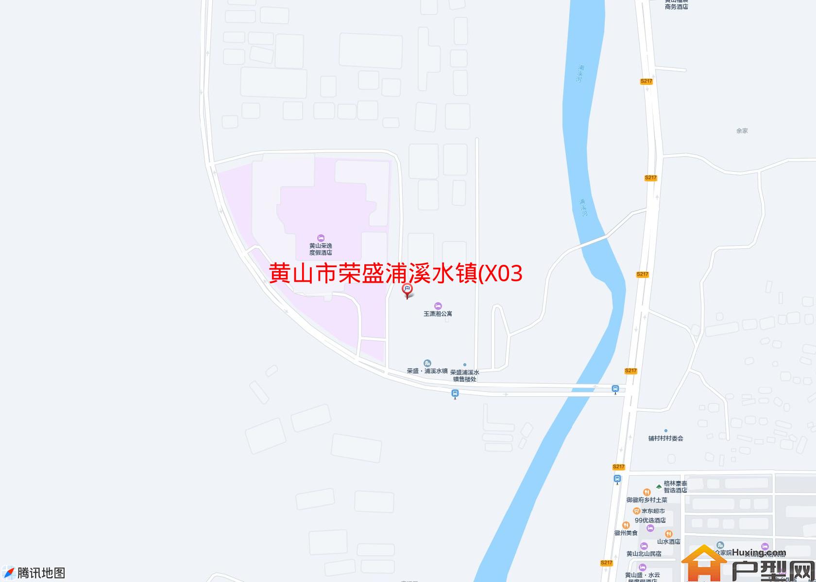 荣盛浦溪水镇(X036)小区 - 户型网