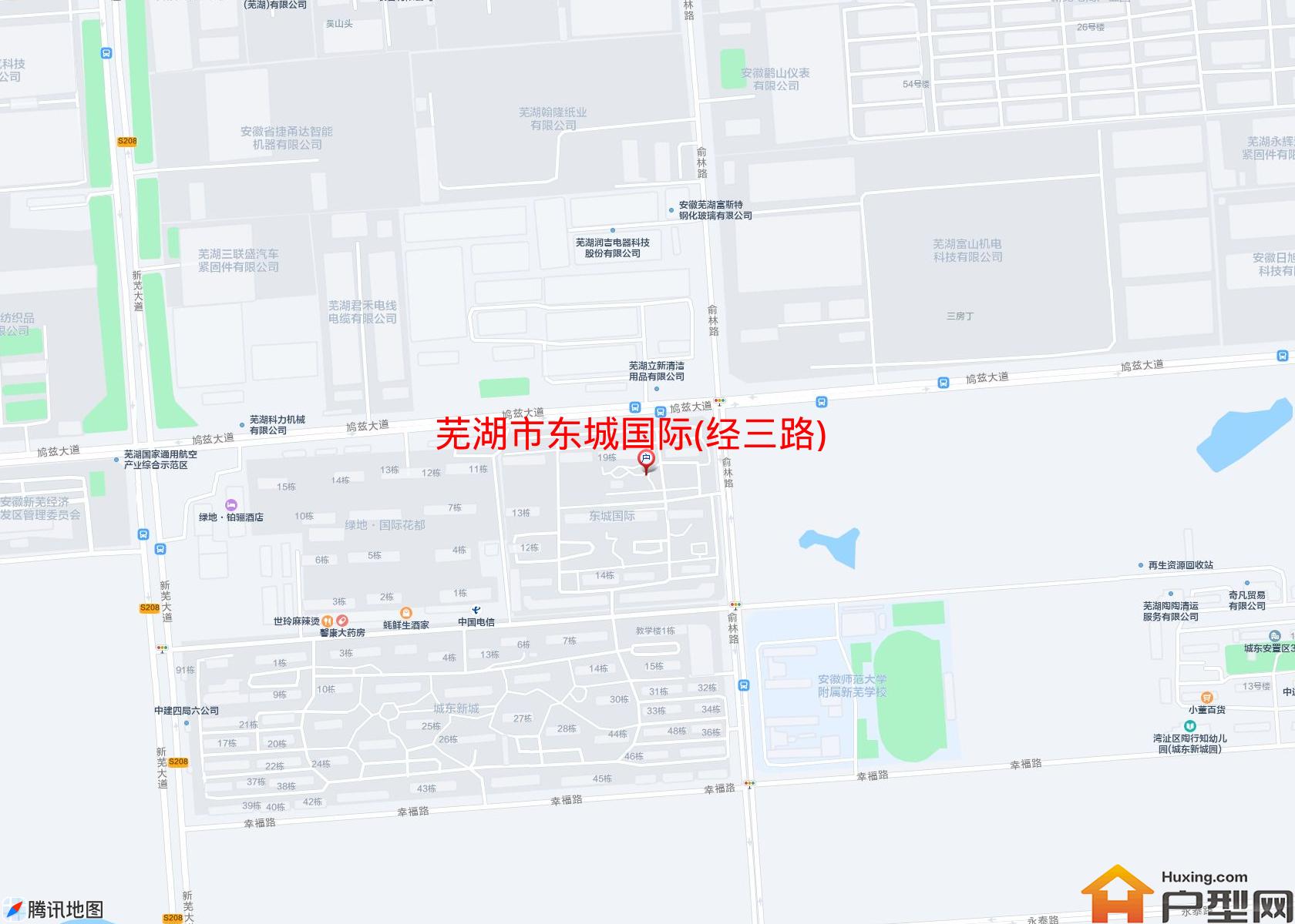 东城国际(经三路)小区 - 户型网