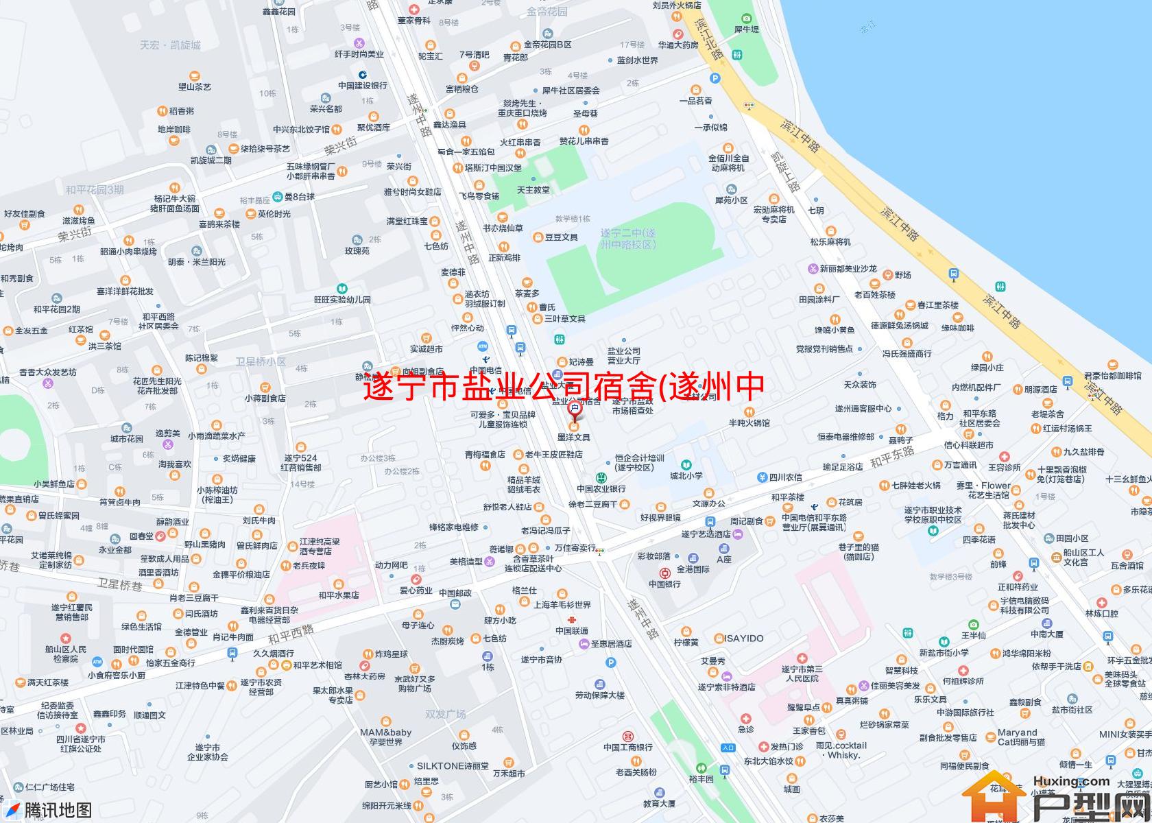 盐业公司宿舍(遂州中路270号)小区 - 户型网