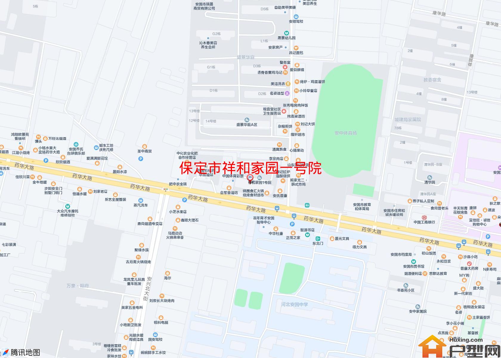 祥和家园一号院小区 - 户型网