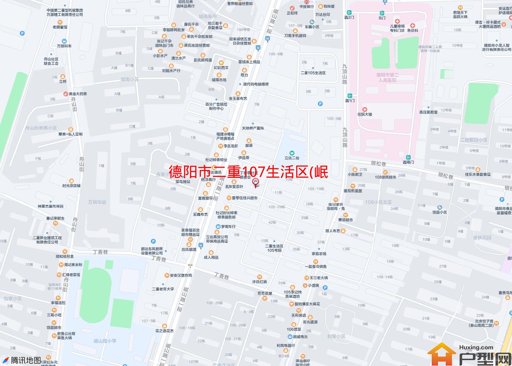 二重107生活区(岷山路)小区 - 户型网