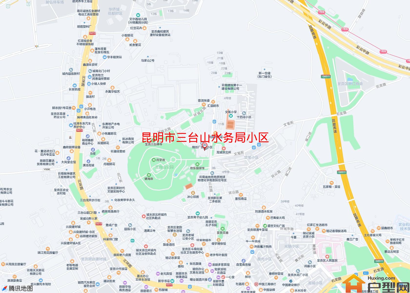 三台山水务局小区小区 - 户型网