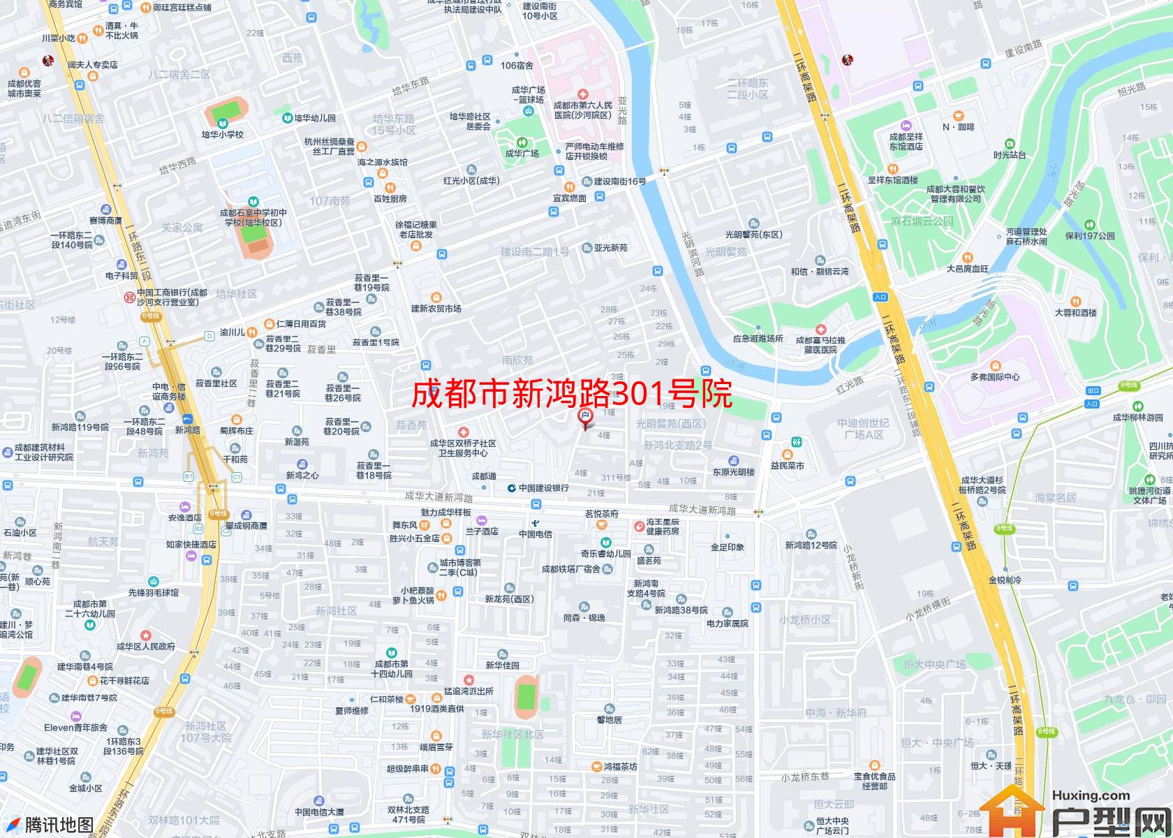 新鸿路301号院小区 - 户型网