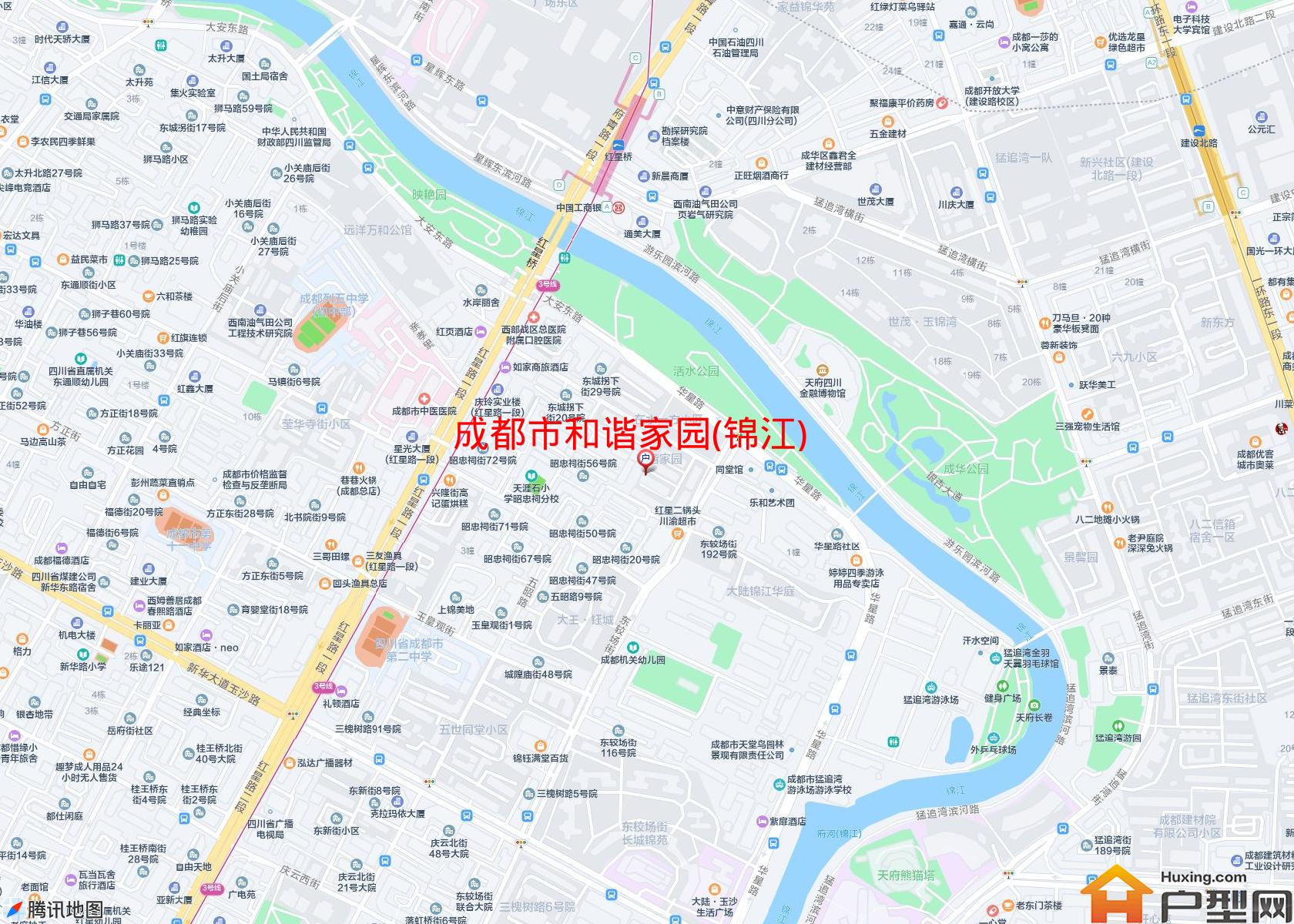 和谐家园(锦江)小区 - 户型网
