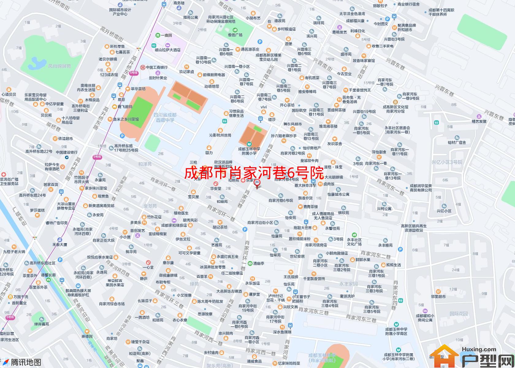 肖家河巷6号院小区 - 户型网