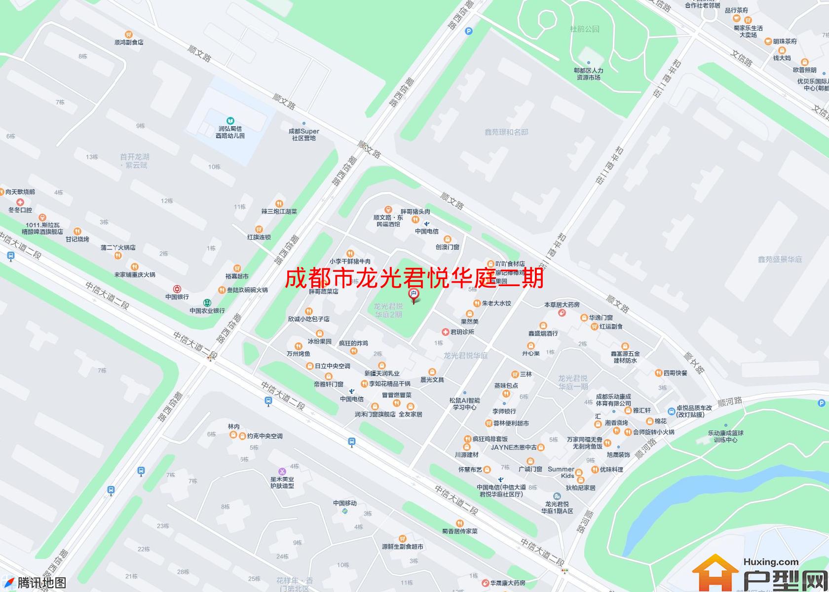 龙光君悦华庭二期小区 - 户型网