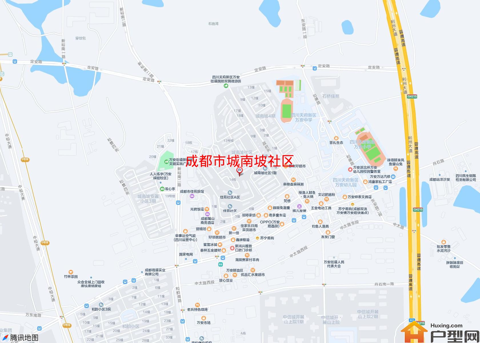 城南坡社区小区 - 户型网
