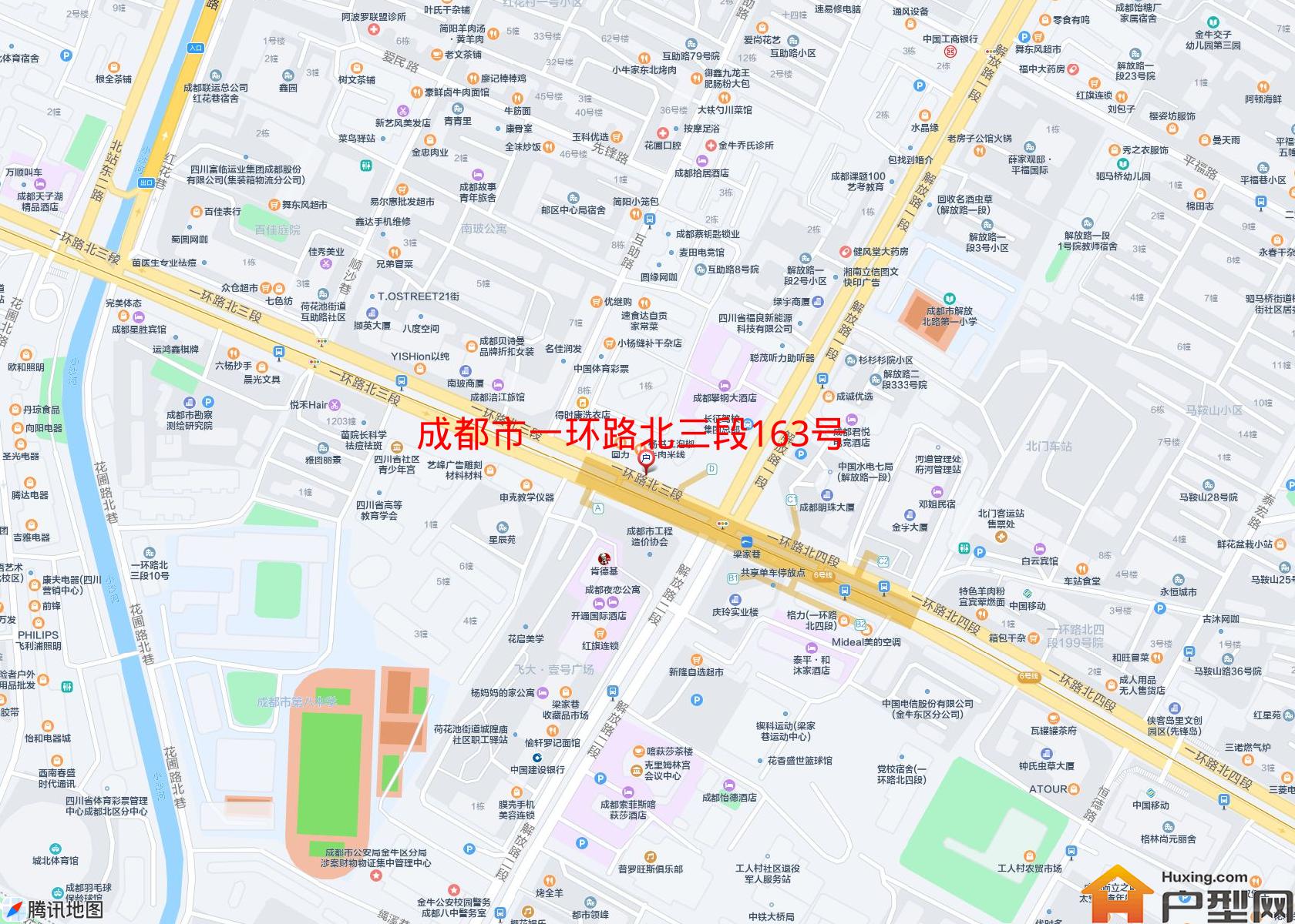 一环路北三段163号院小区 - 户型网